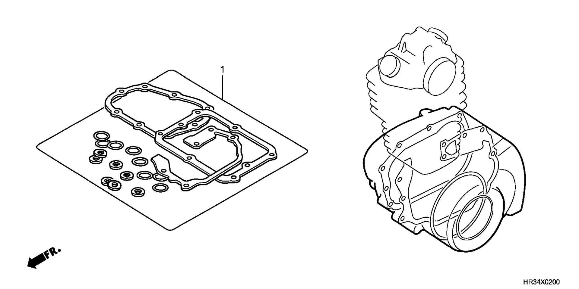 GASKET комплект B