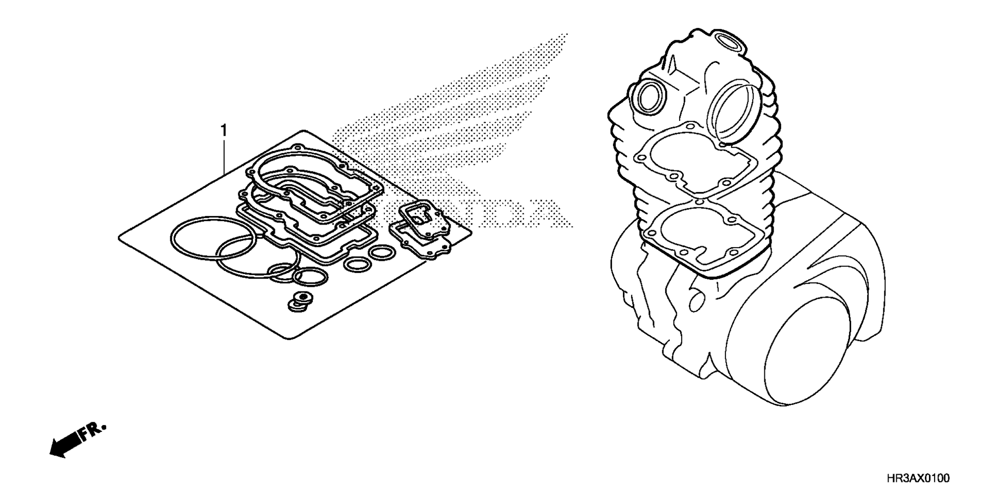 GASKET комплект A