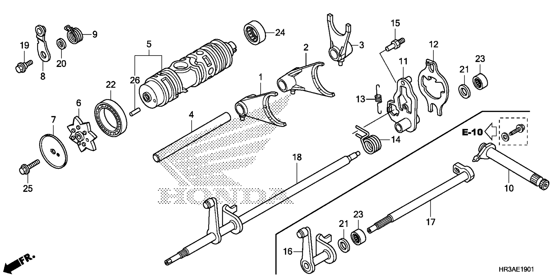 GEARSHIFT вилка (2)