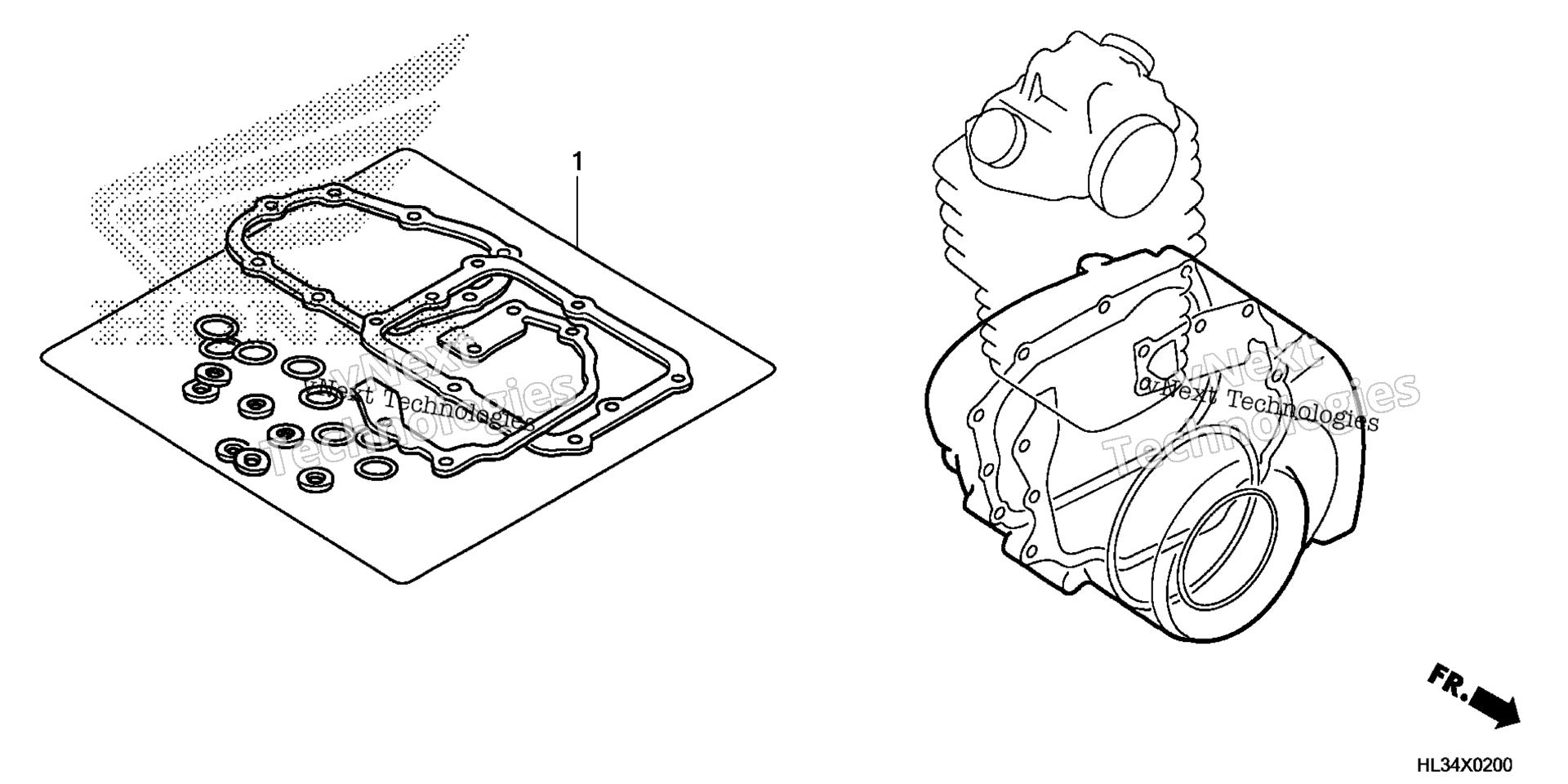 GASKET комплект B
