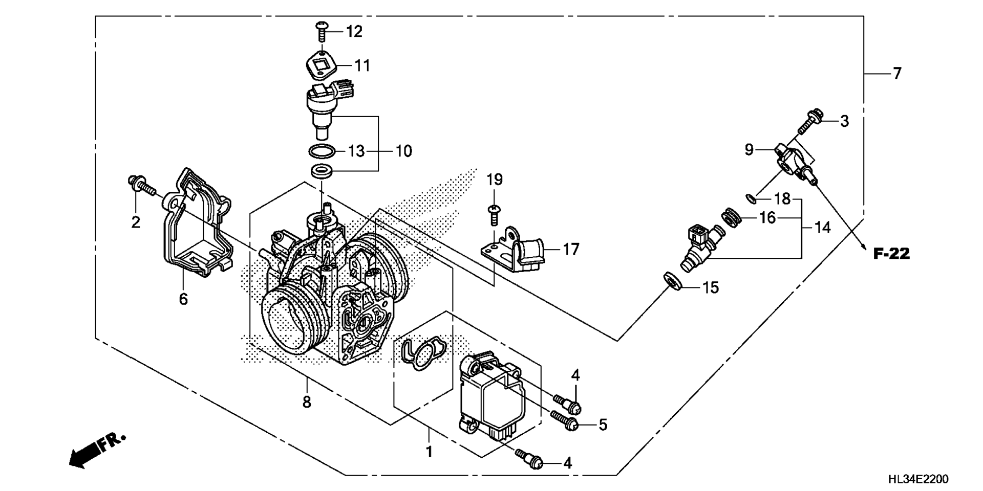 Дроссельный узел