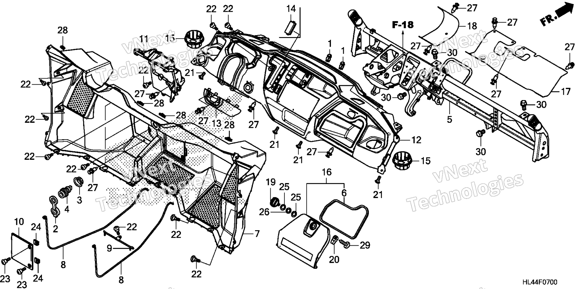 INSTRUMENT панель