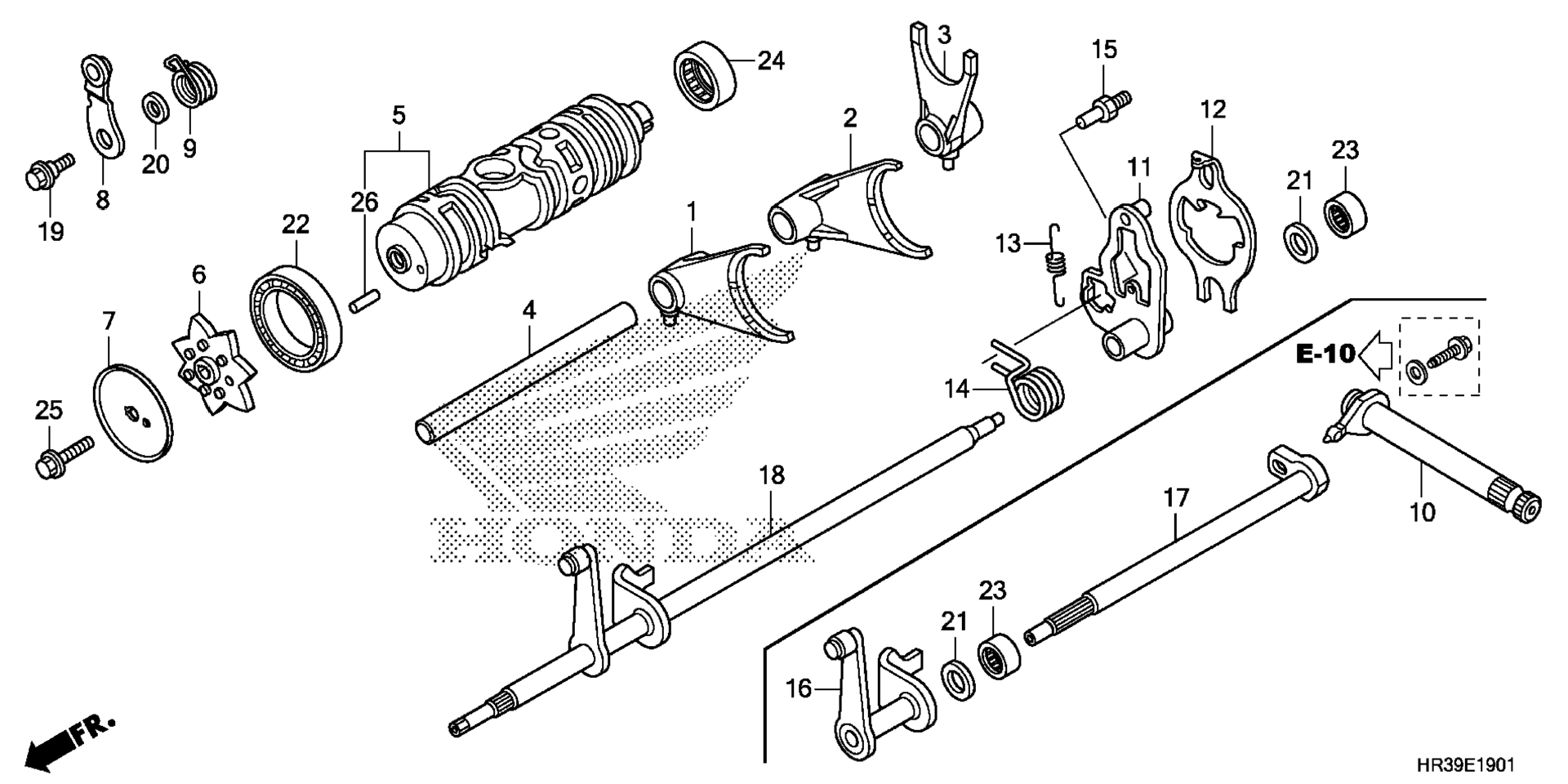 GEARSHIFT вилка (2)