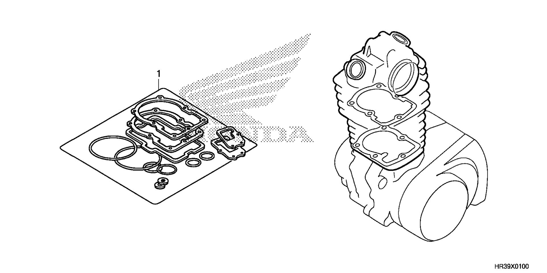 GASKET комплект A