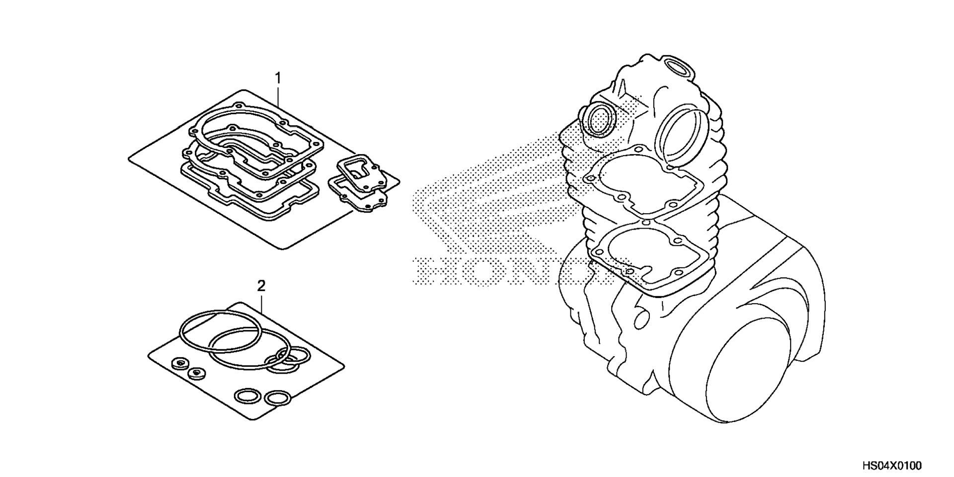 GASKET комплект A