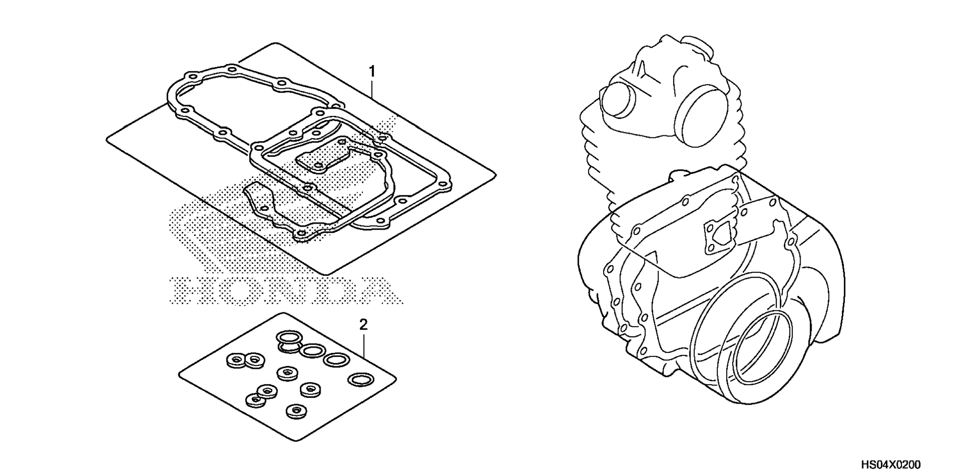 GASKET комплект B