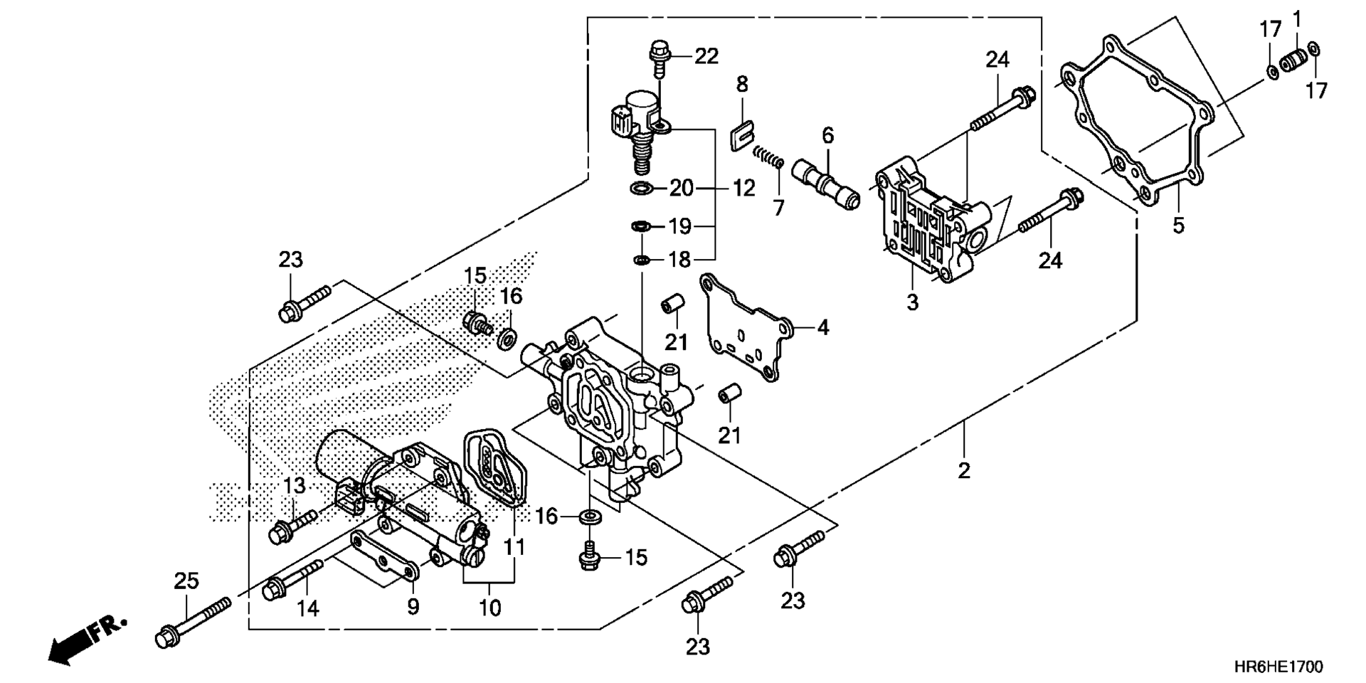 Основной VALVE BODY