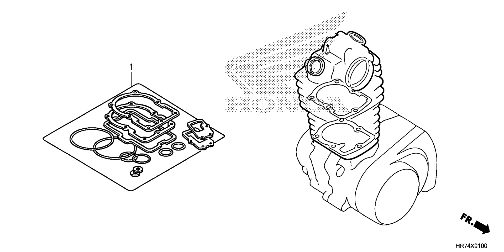 GASKET комплект A