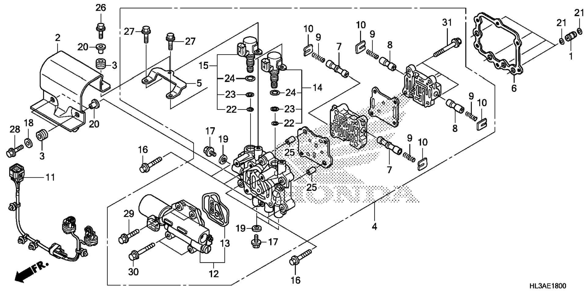 Основной VALVE BODY