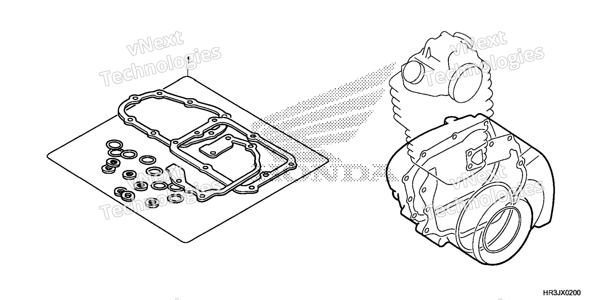 GASKET комплект B