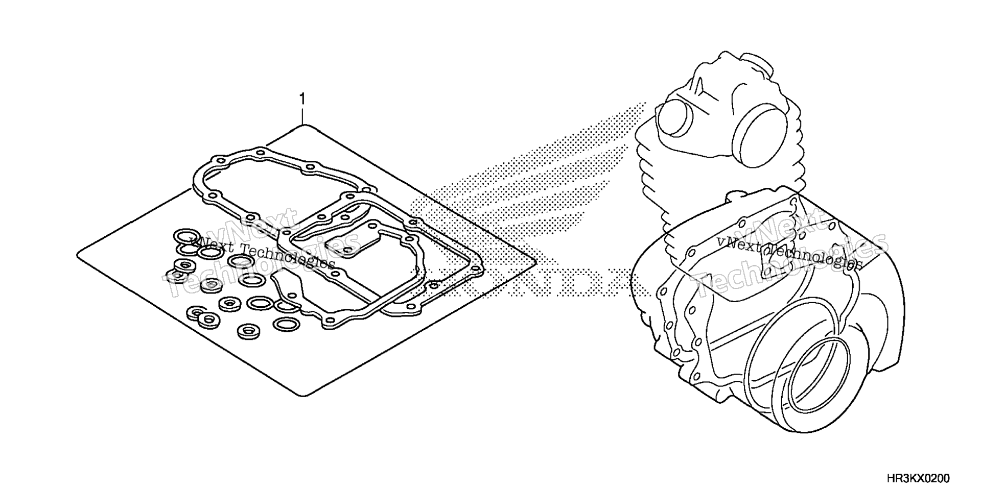 GASKET комплект B