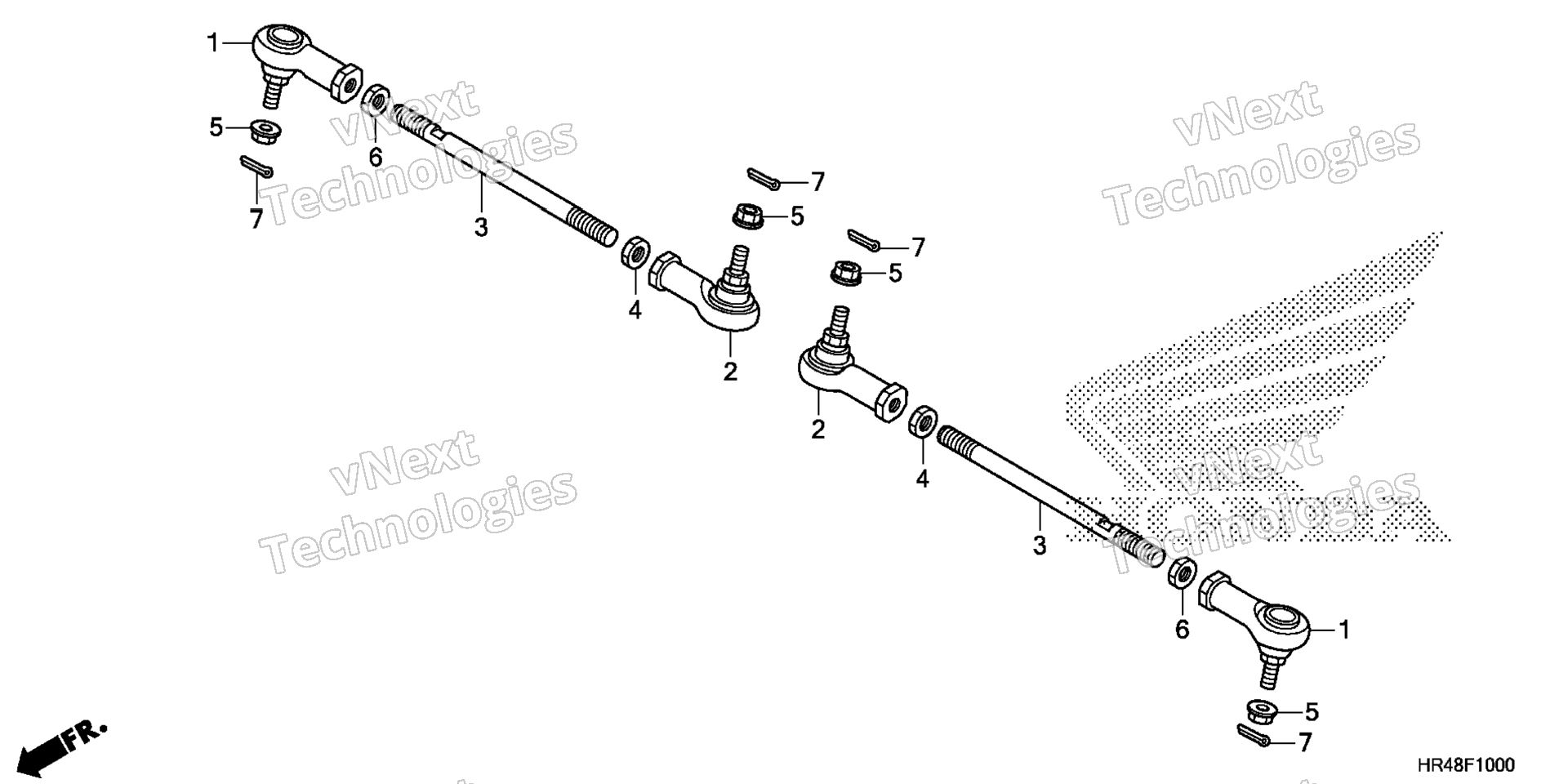 тяга стержень
