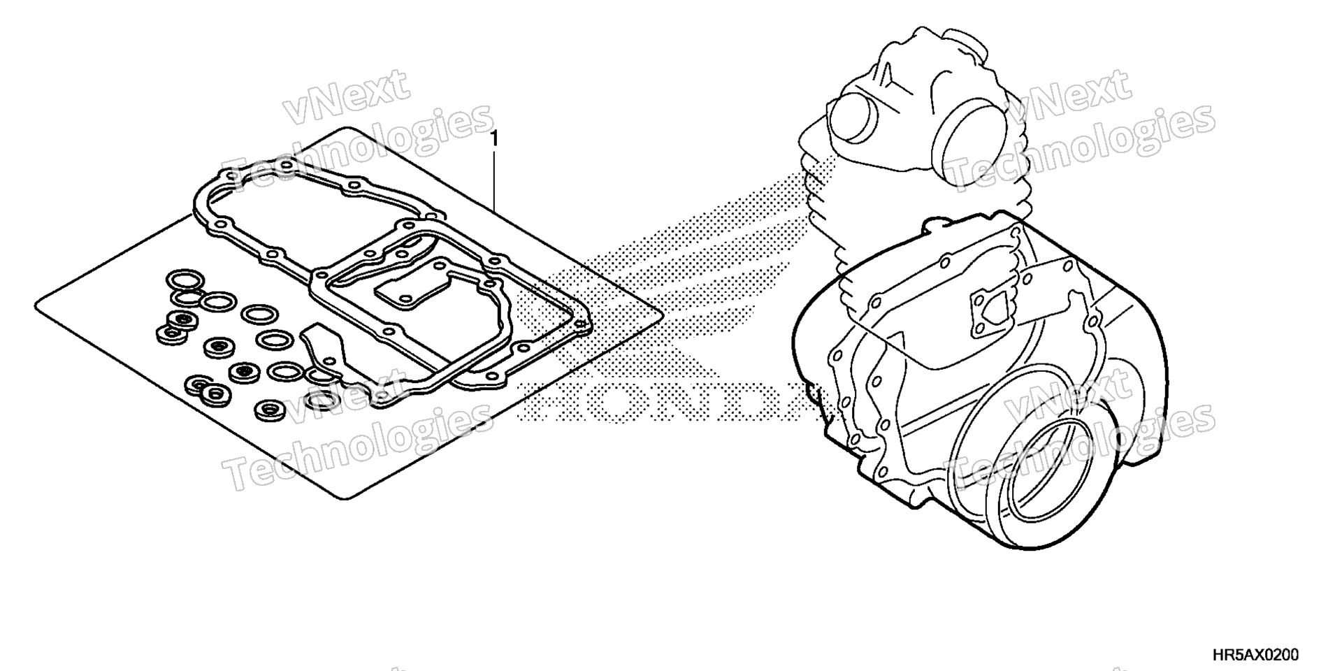 GASKET комплект B