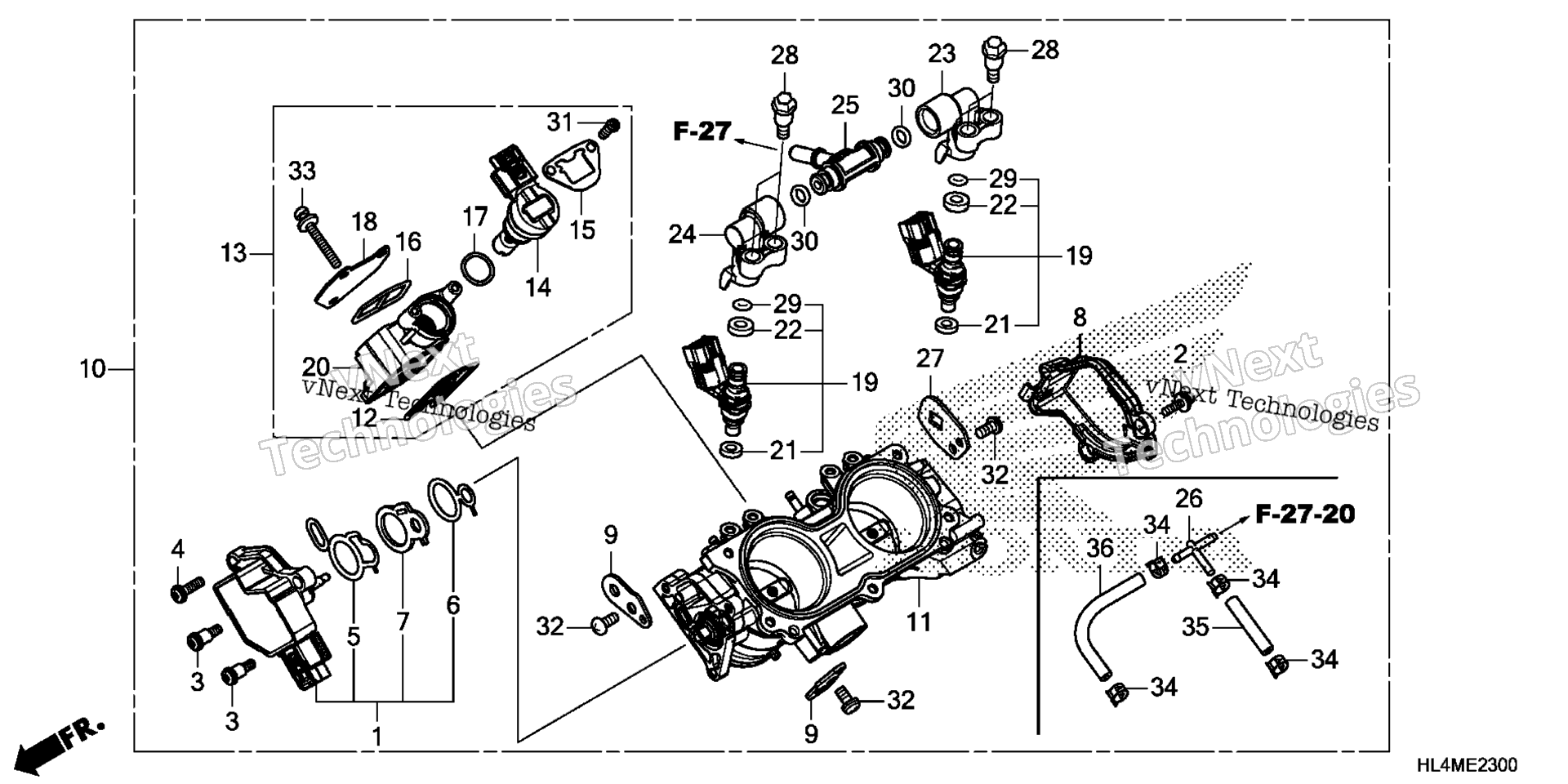Дроссельный узел