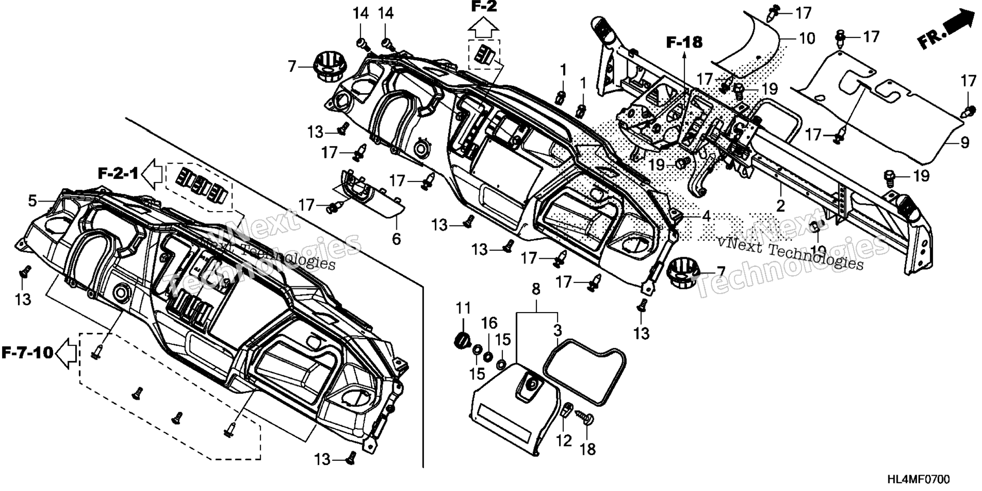 INSTRUMENT панель