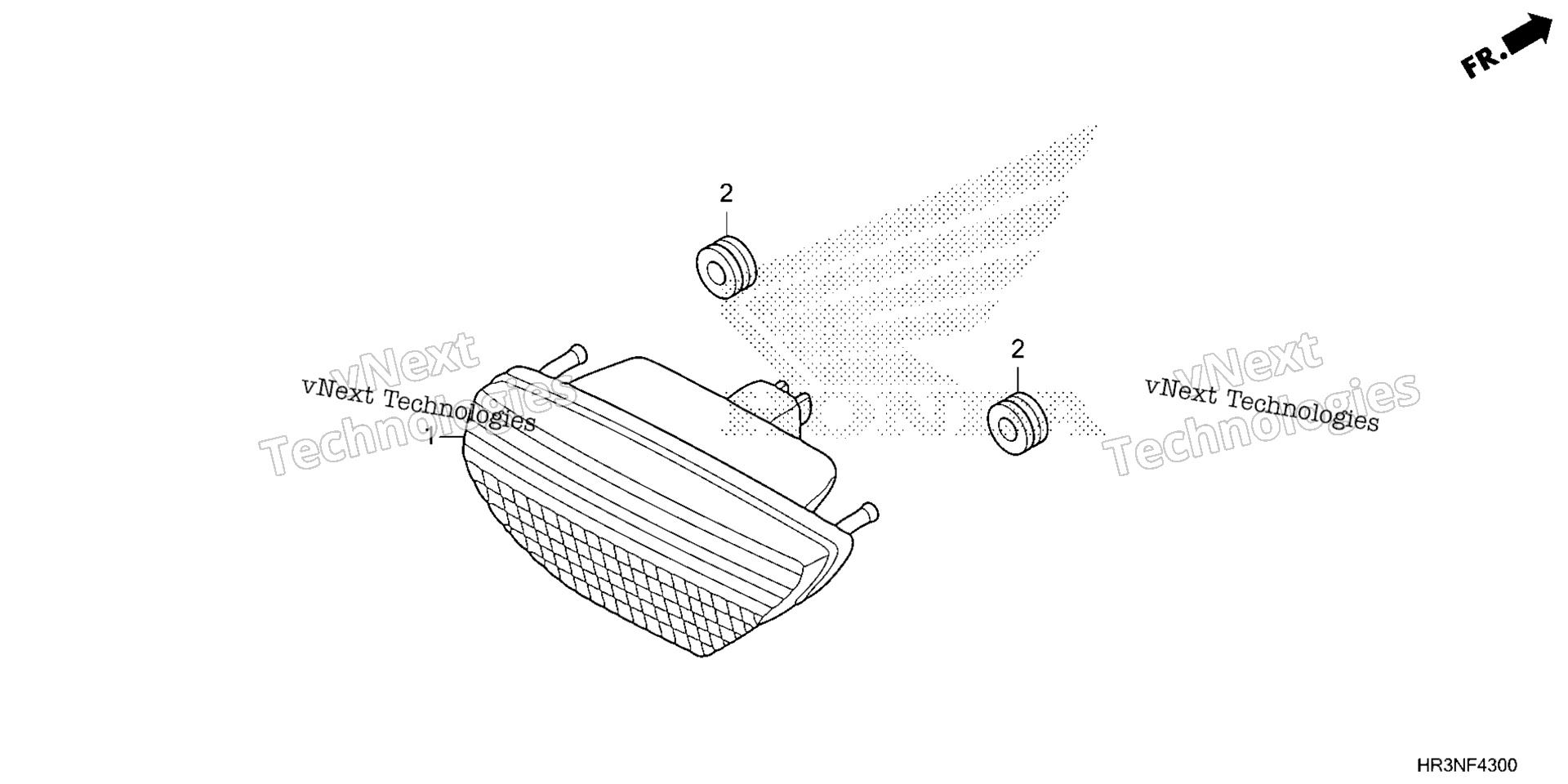 Задний фонарь