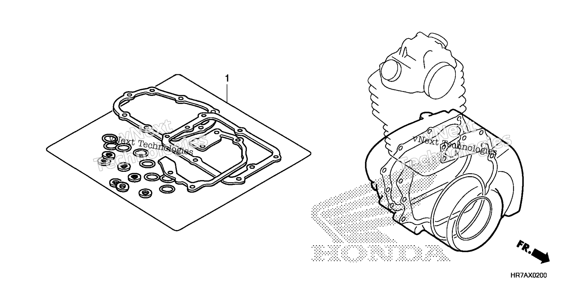 GASKET комплект B