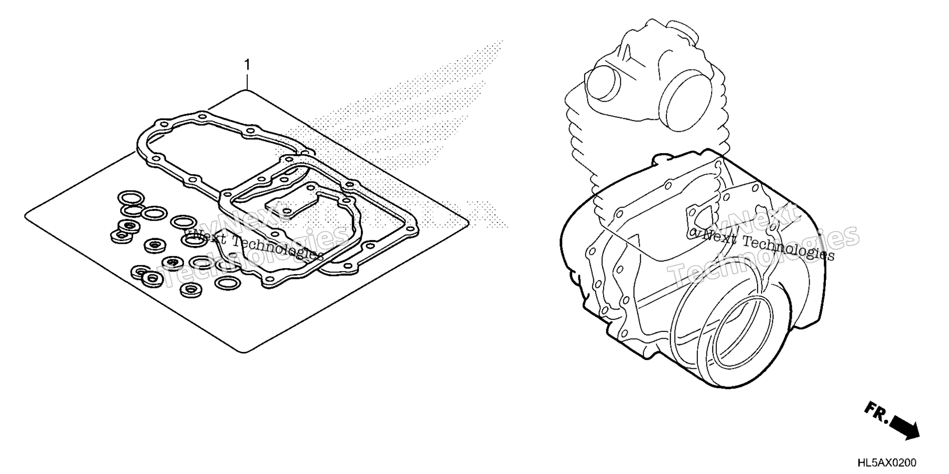 GASKET комплект B
