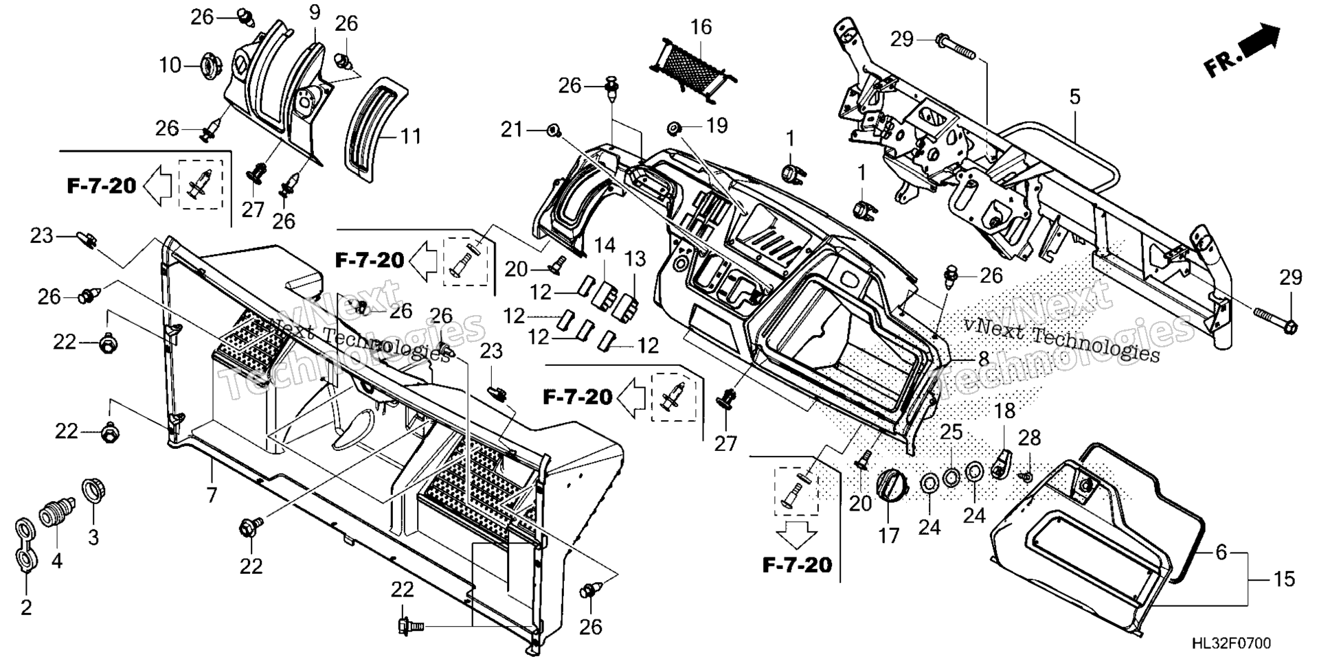 INSTRUMENT панель