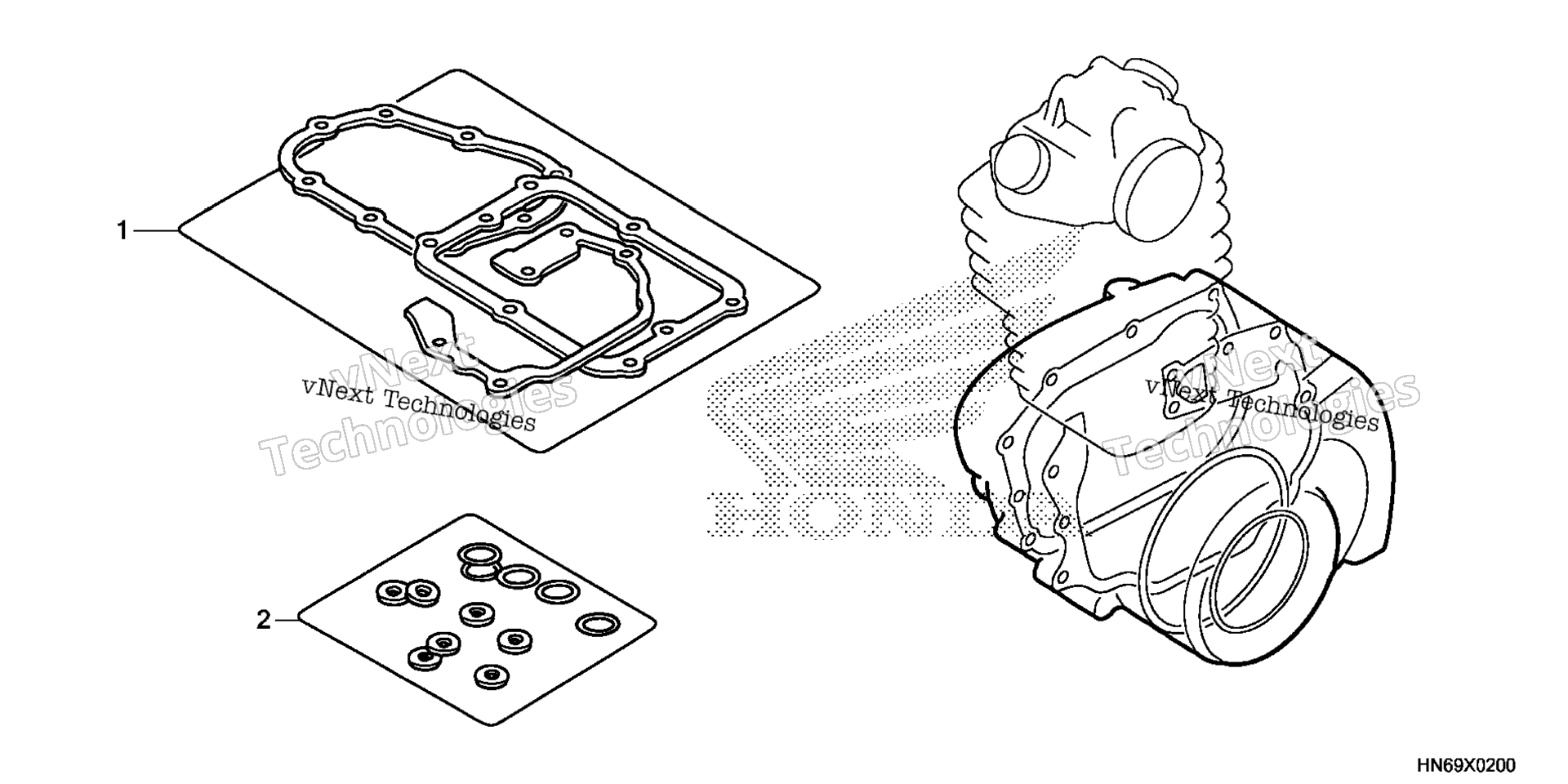 GASKET комплект B