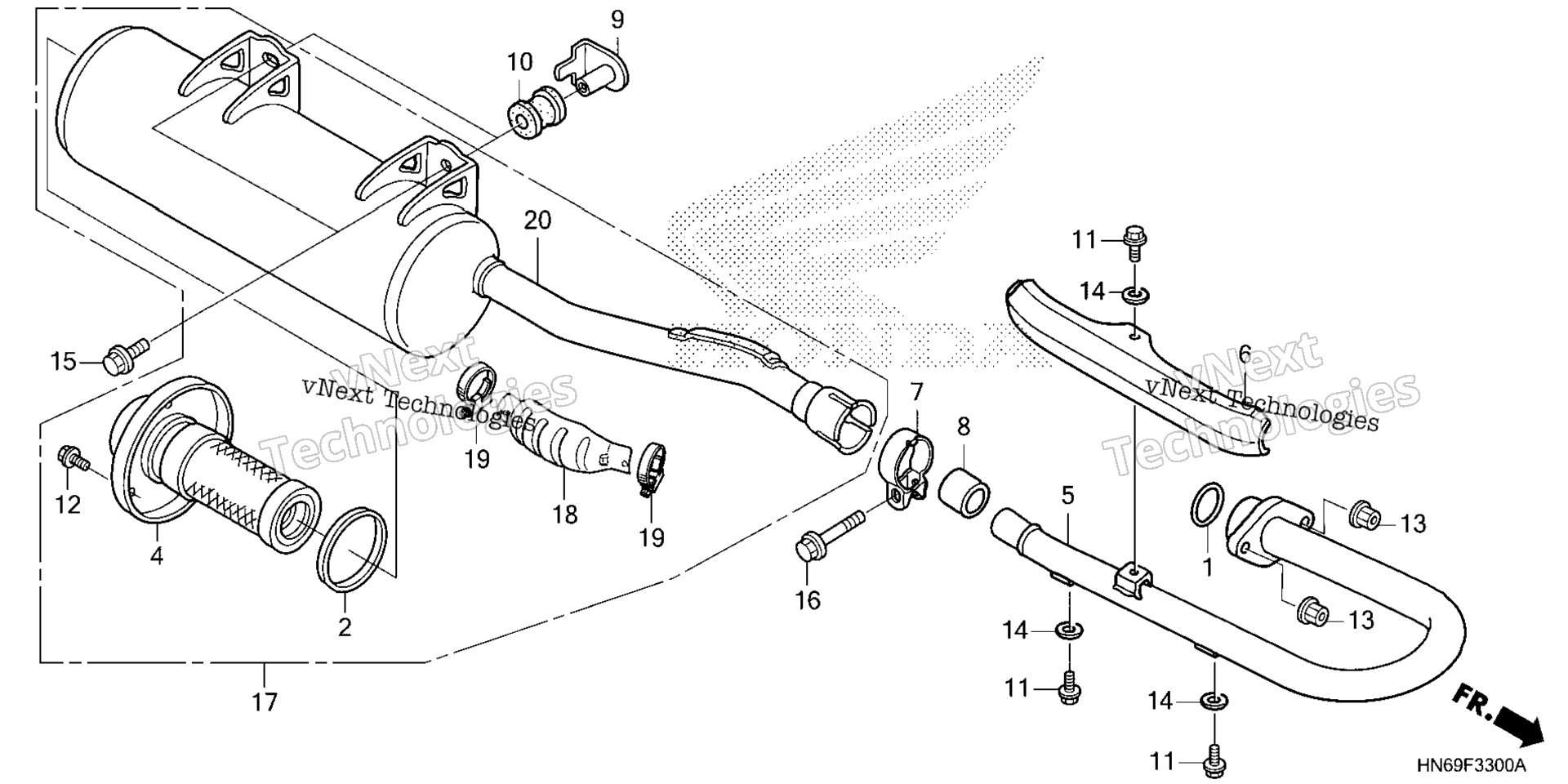 Выхлопная система MUFFLER