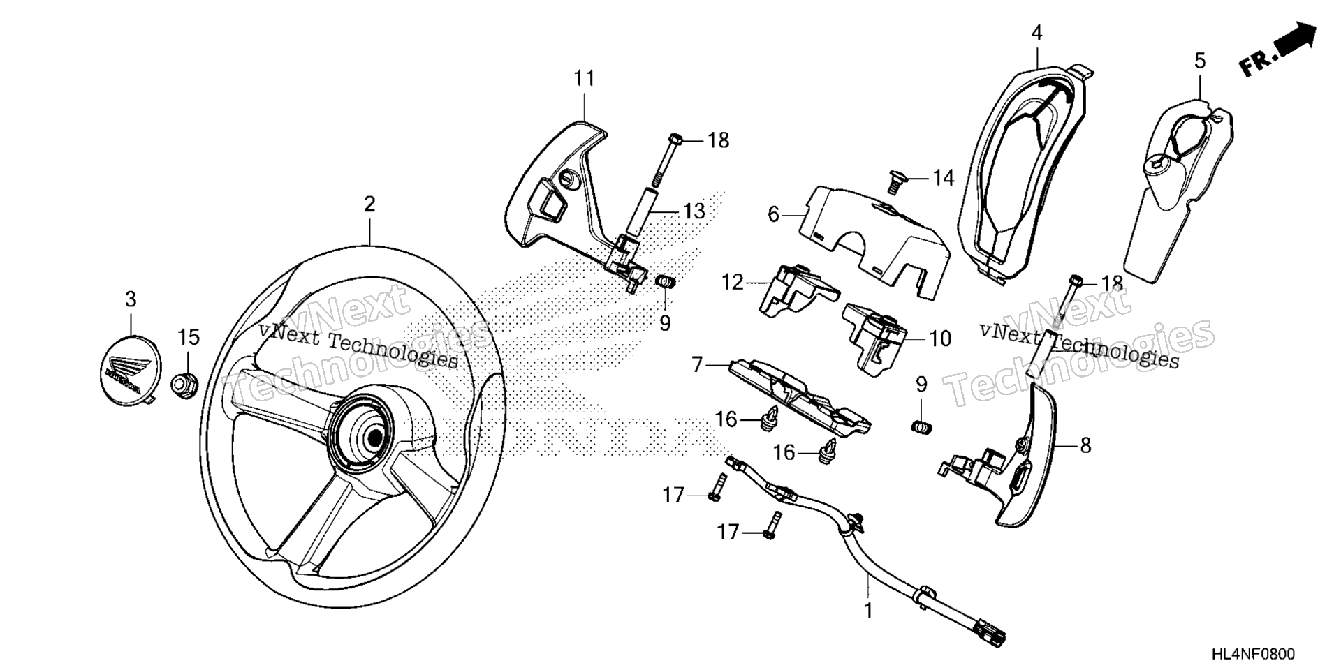 Рулевое управление WHEEL