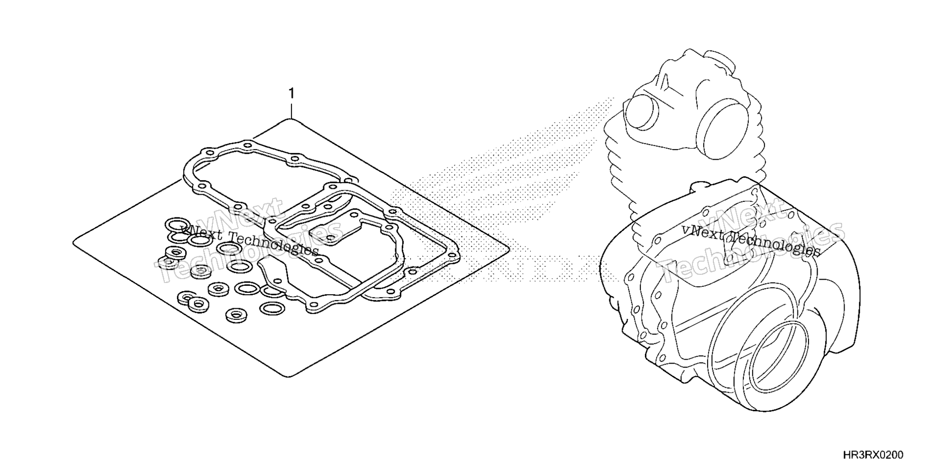 GASKET комплект B