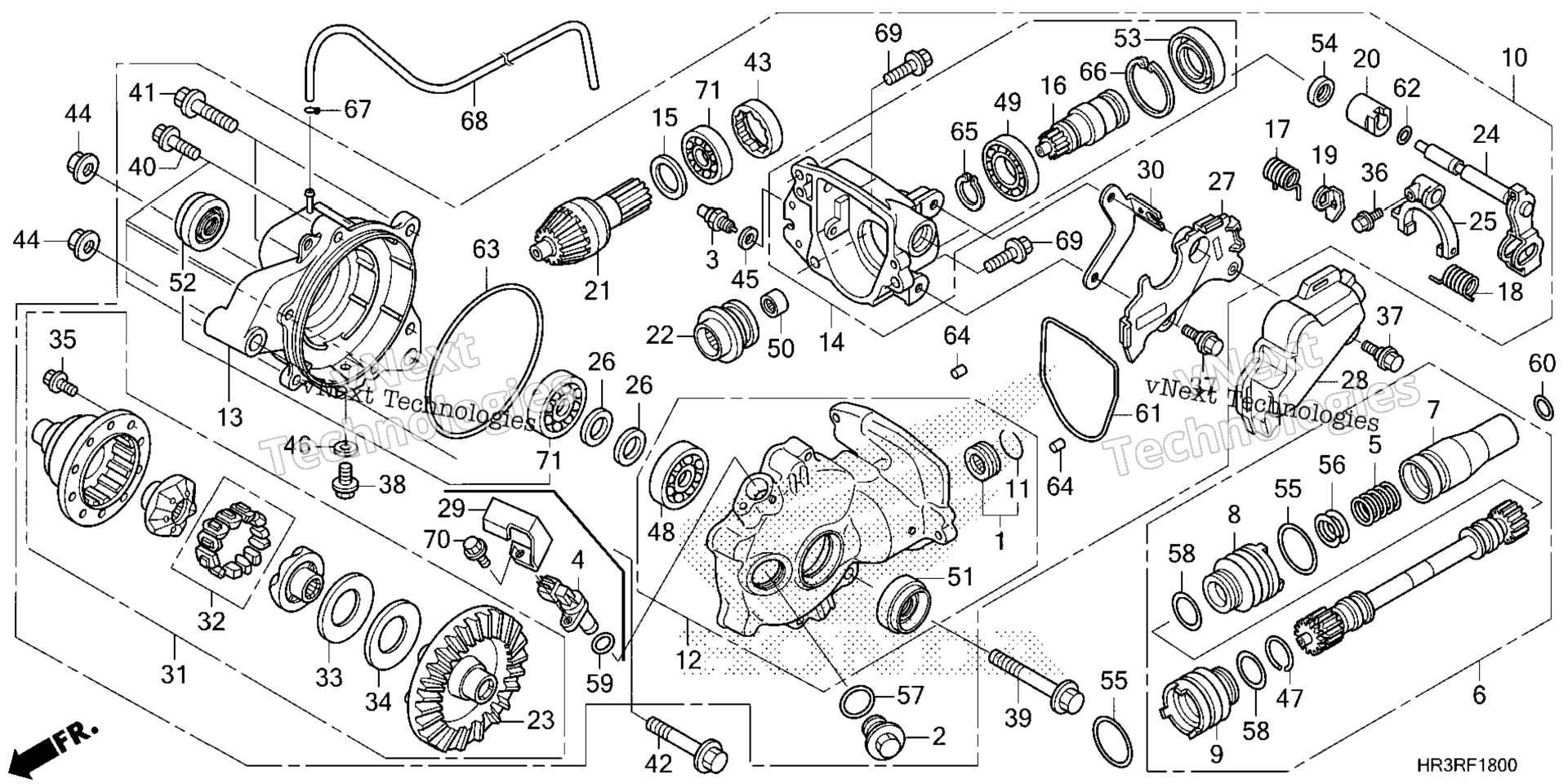 Передняя часть FINAL GEAR