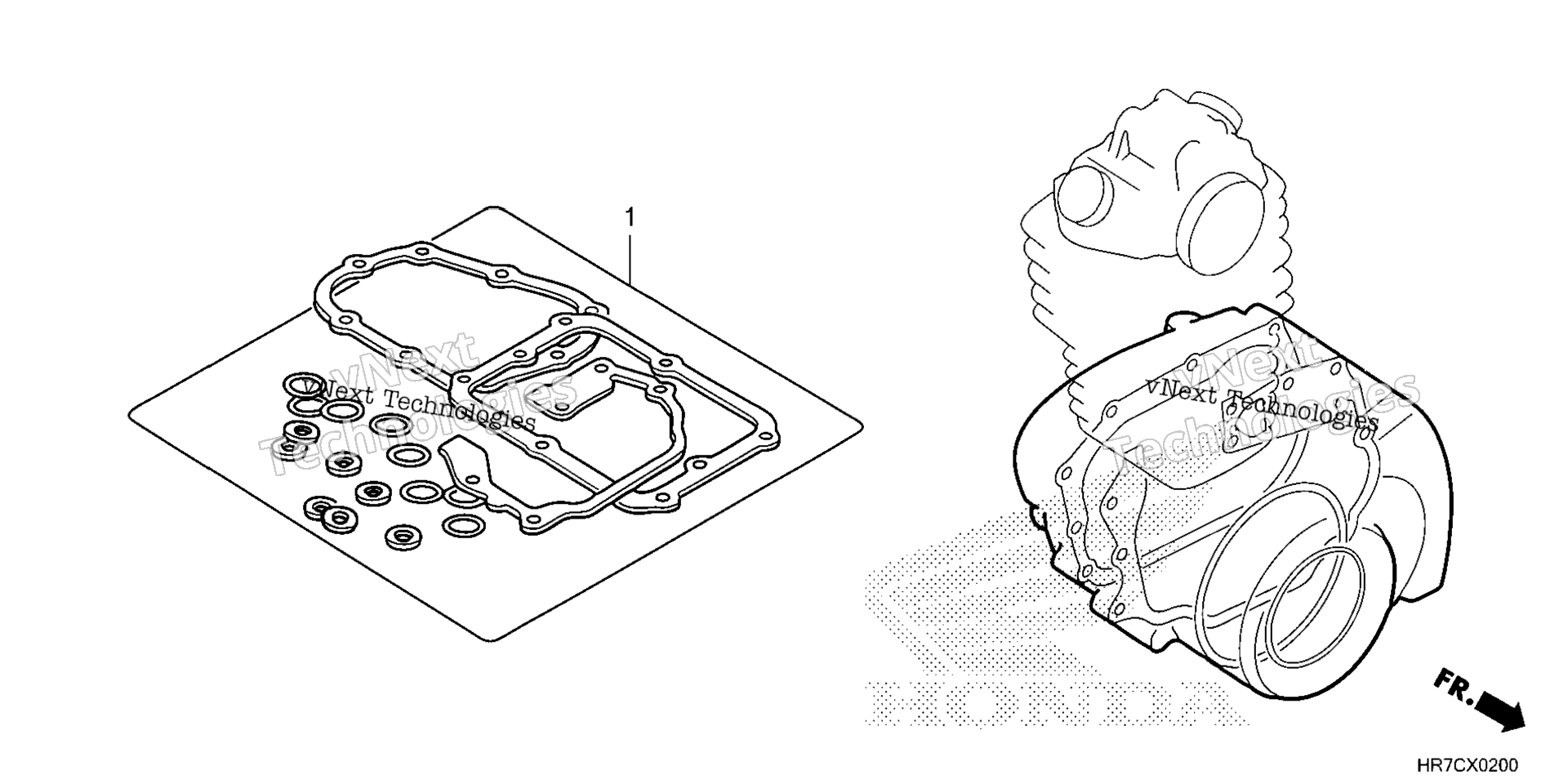 GASKET комплект B