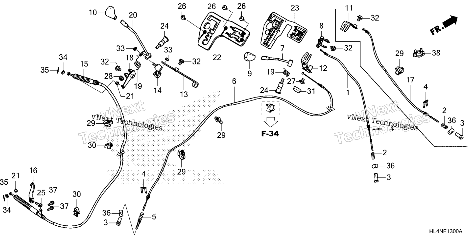 SHIFT рычаг / SELECT рычаг