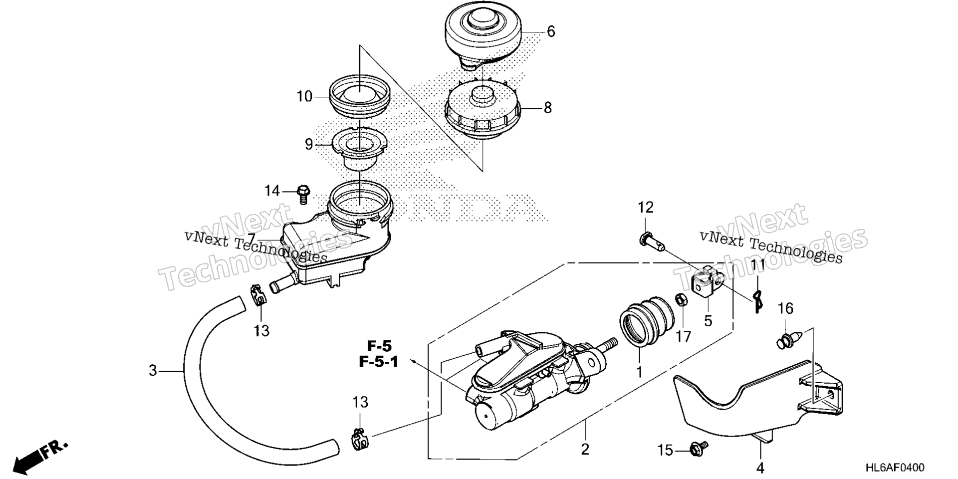 Тормоз MASTER CYLINDER