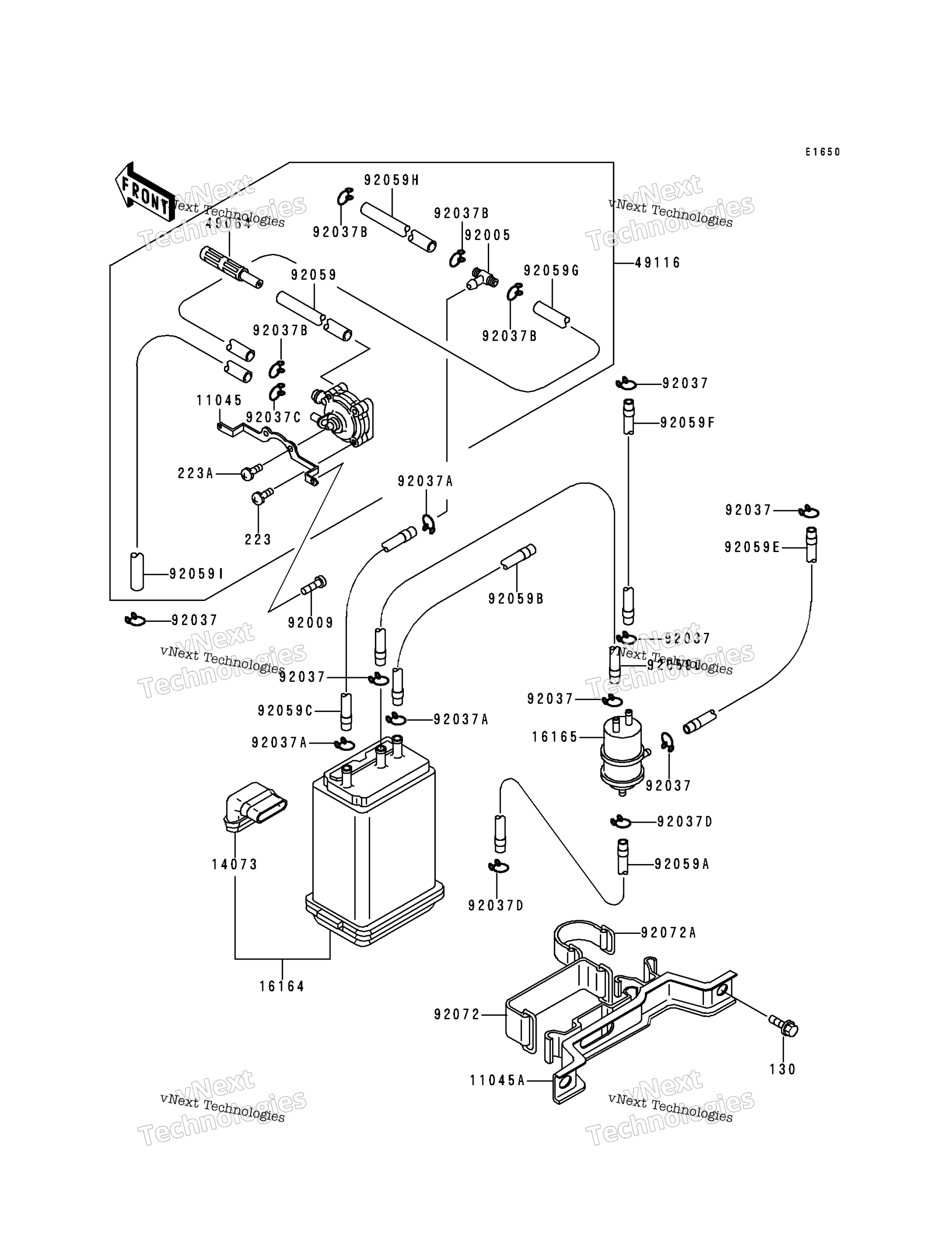топливный Evaporative System