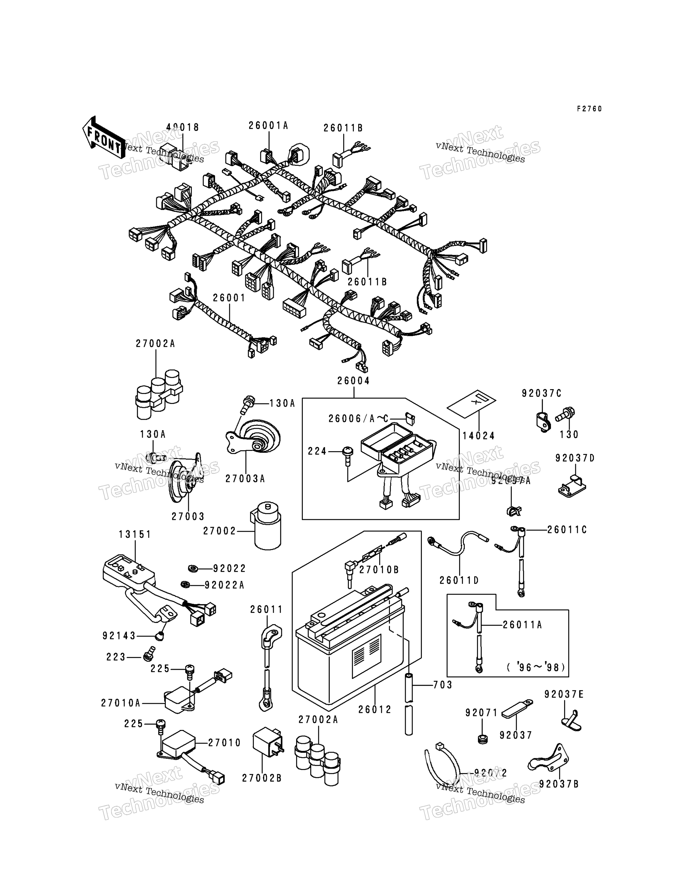 Шасси Electrical Equipment