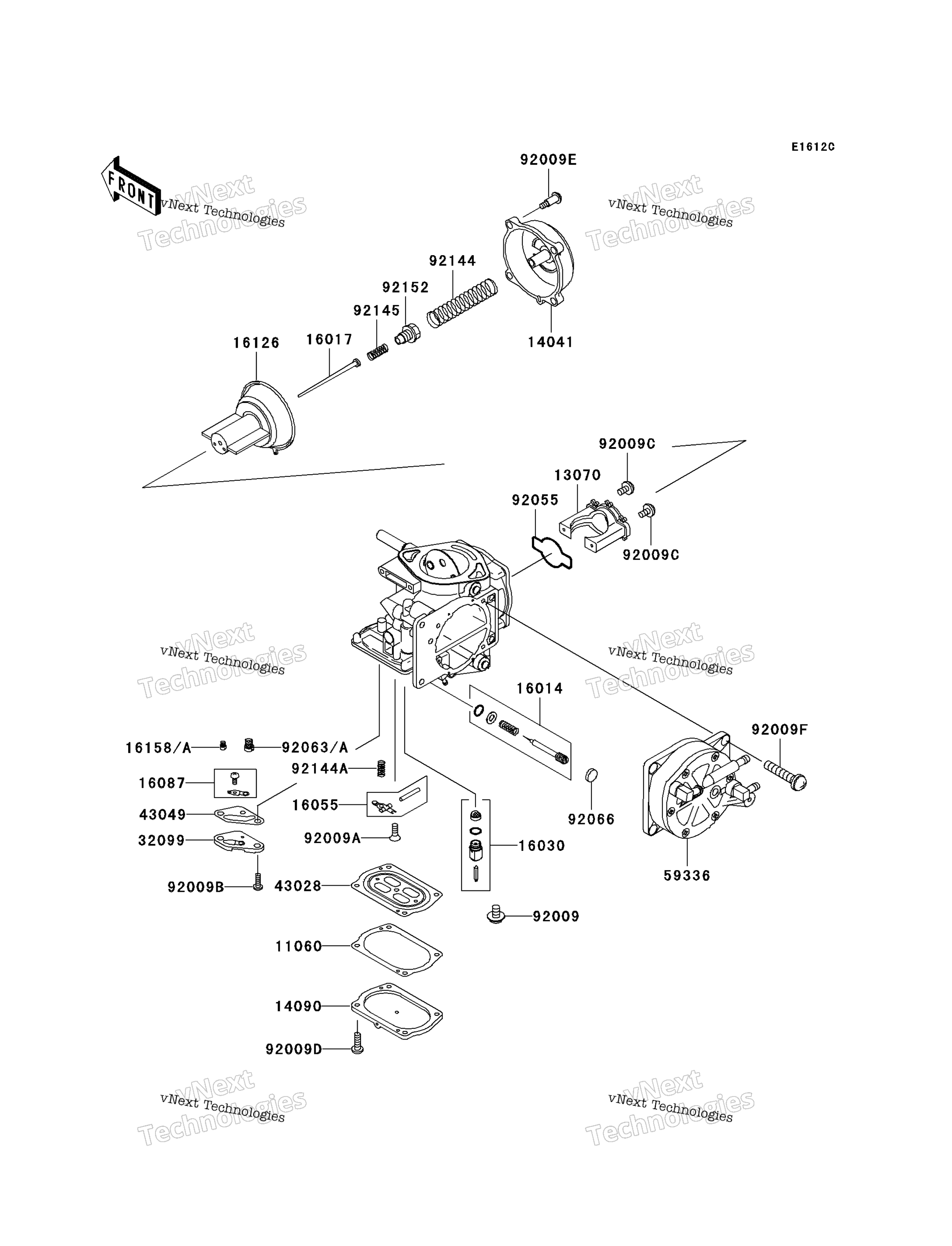 Карбюратор Parts (Jh1100-A5)