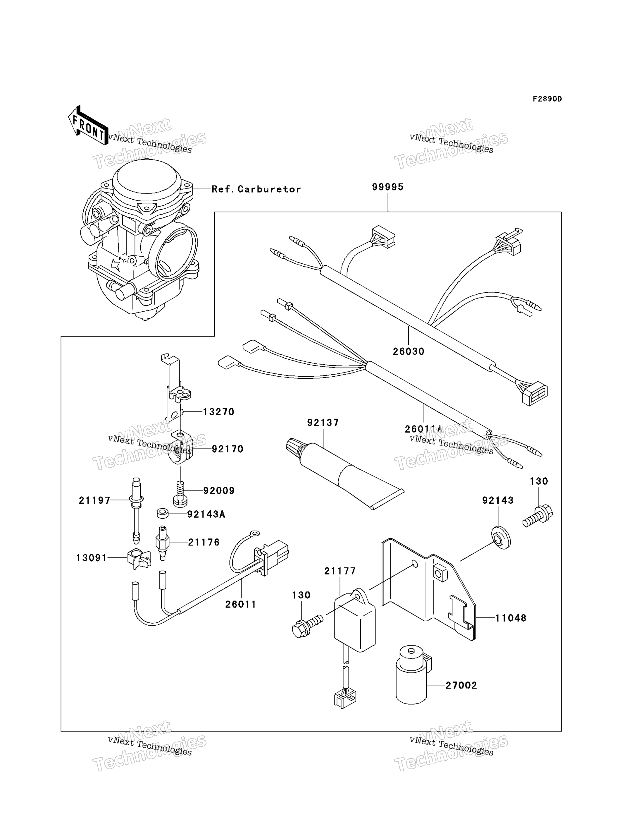 Опциональные запчасти (Carburetor)