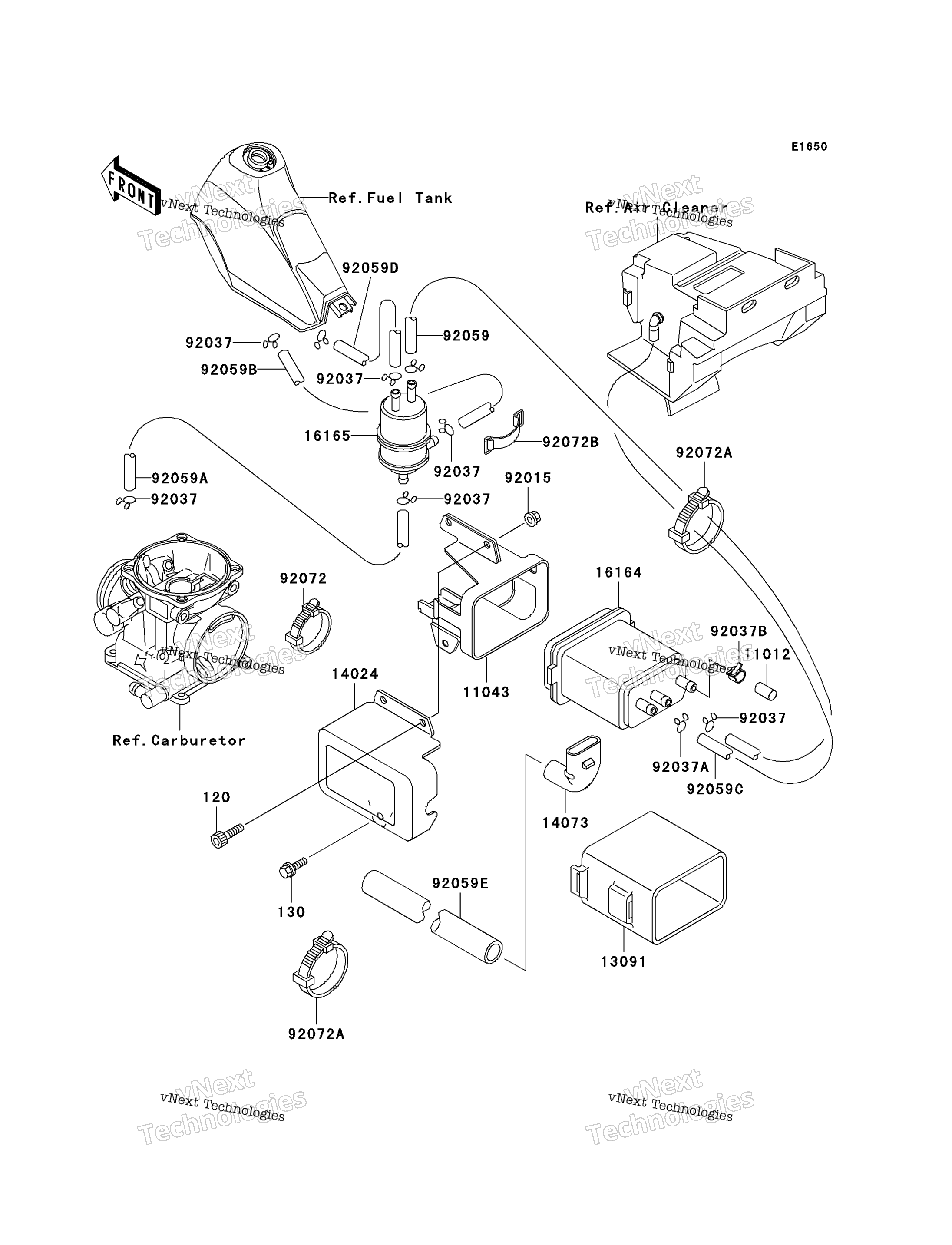 топливный Evaporative System