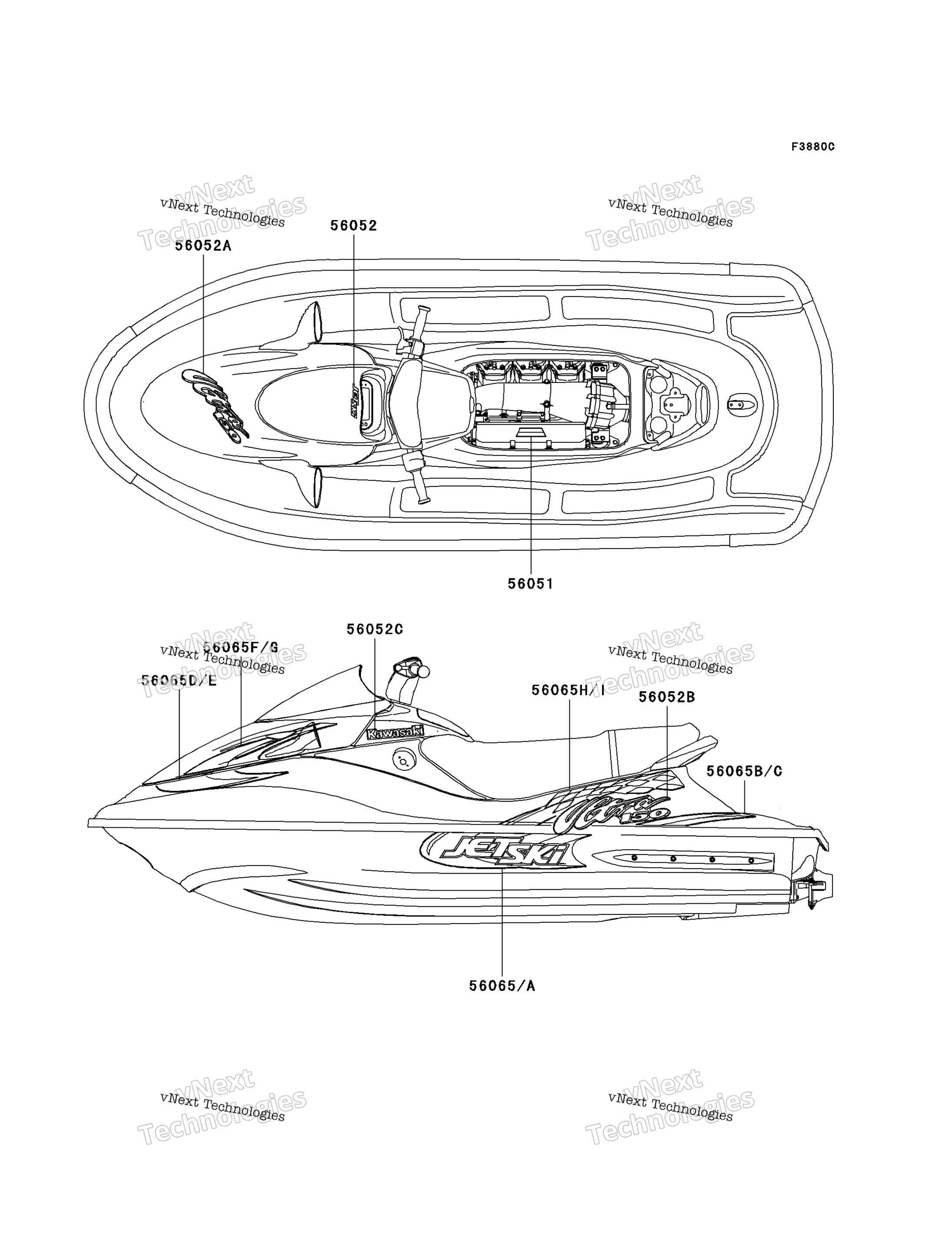 Наклейки (White)(Jh1200-A4)