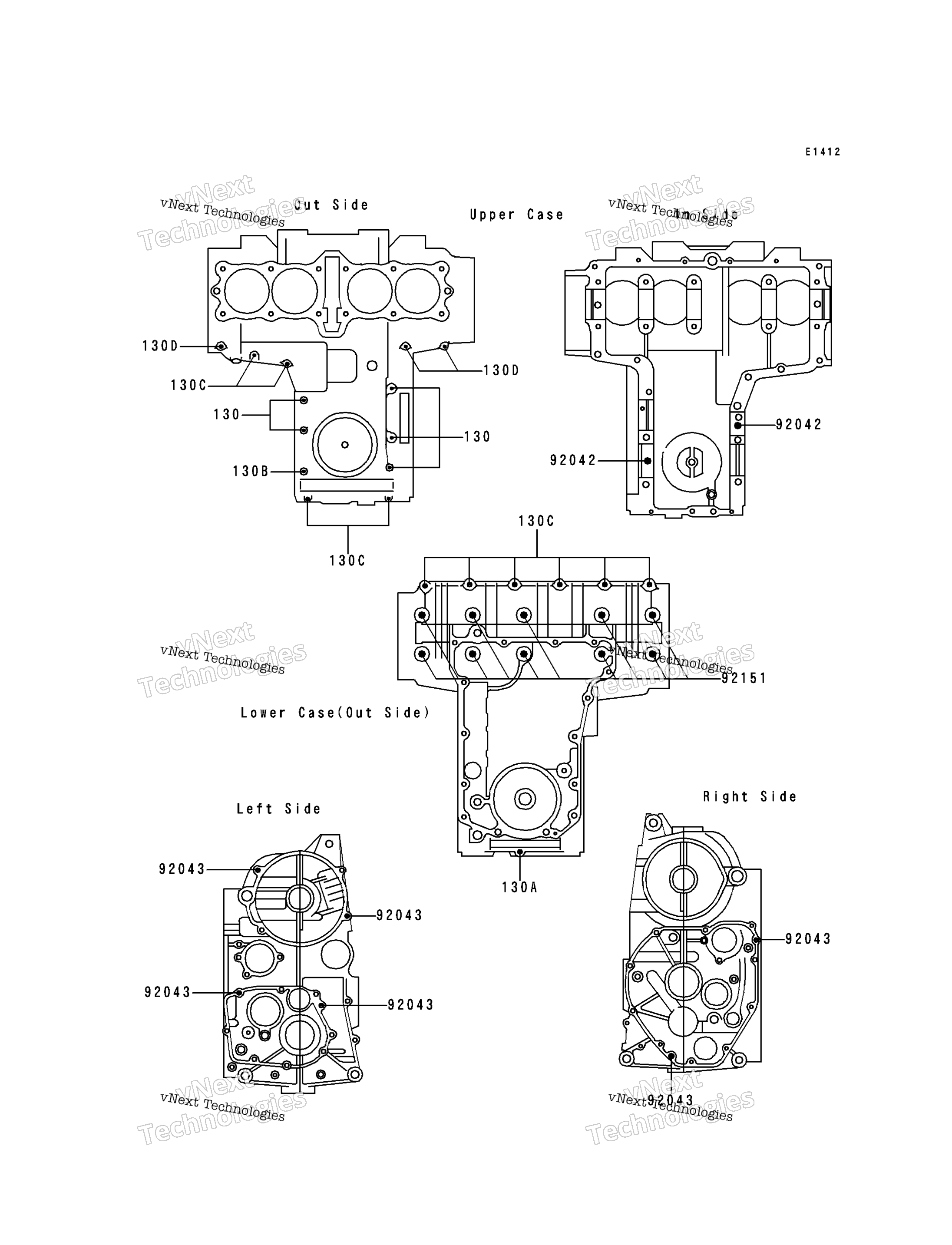 Картер Bolt Pattern