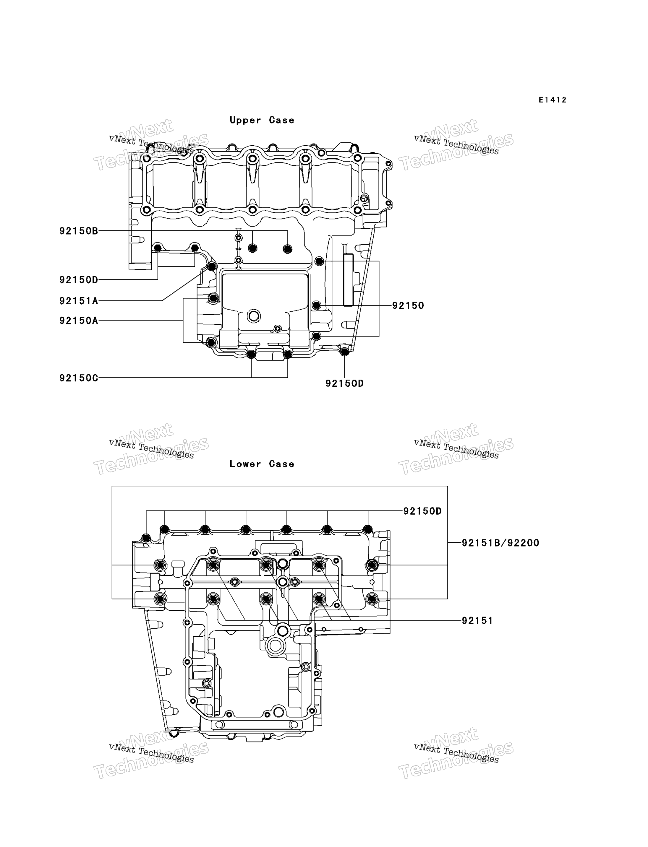 Картер Bolt Pattern