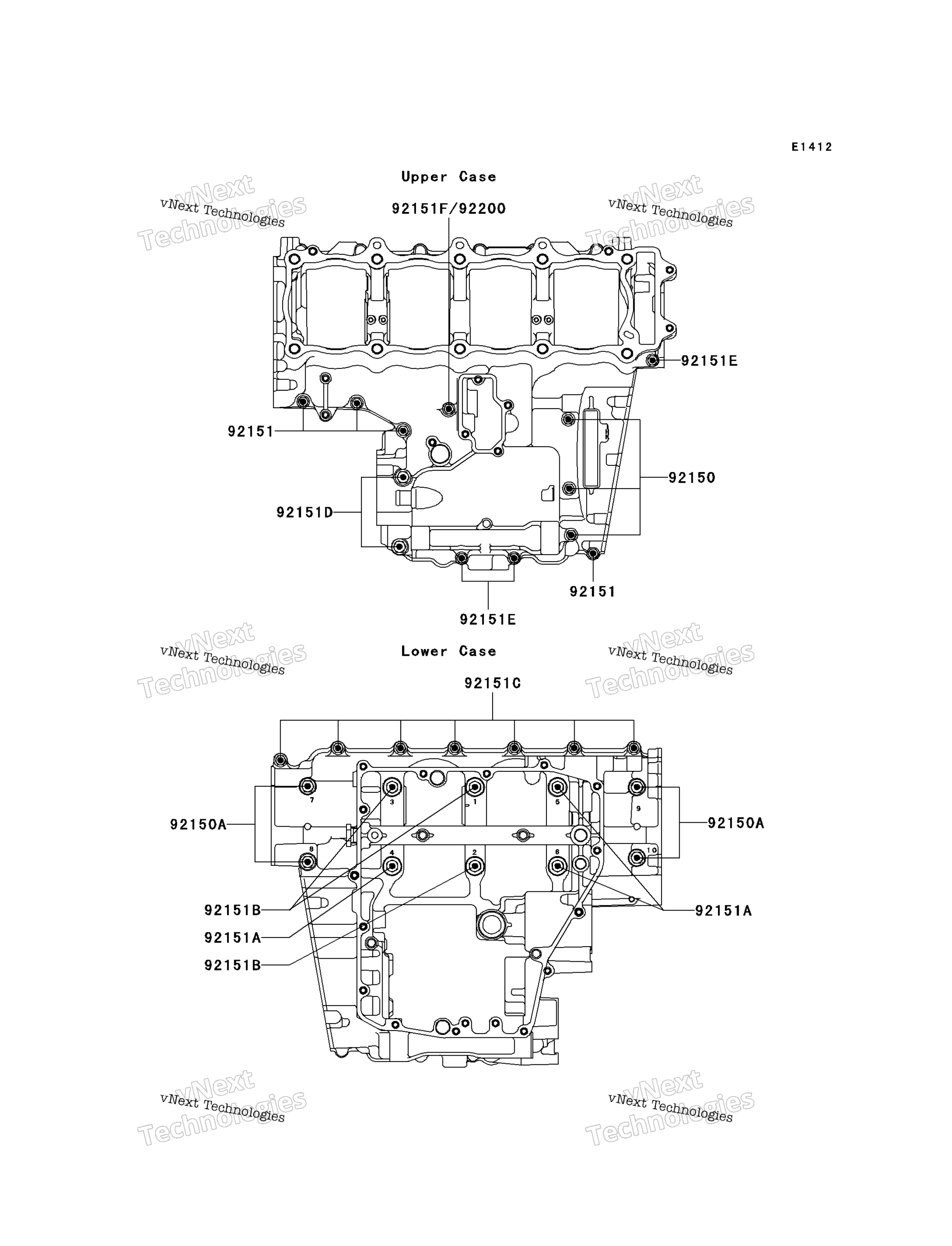 Картер Bolt Pattern