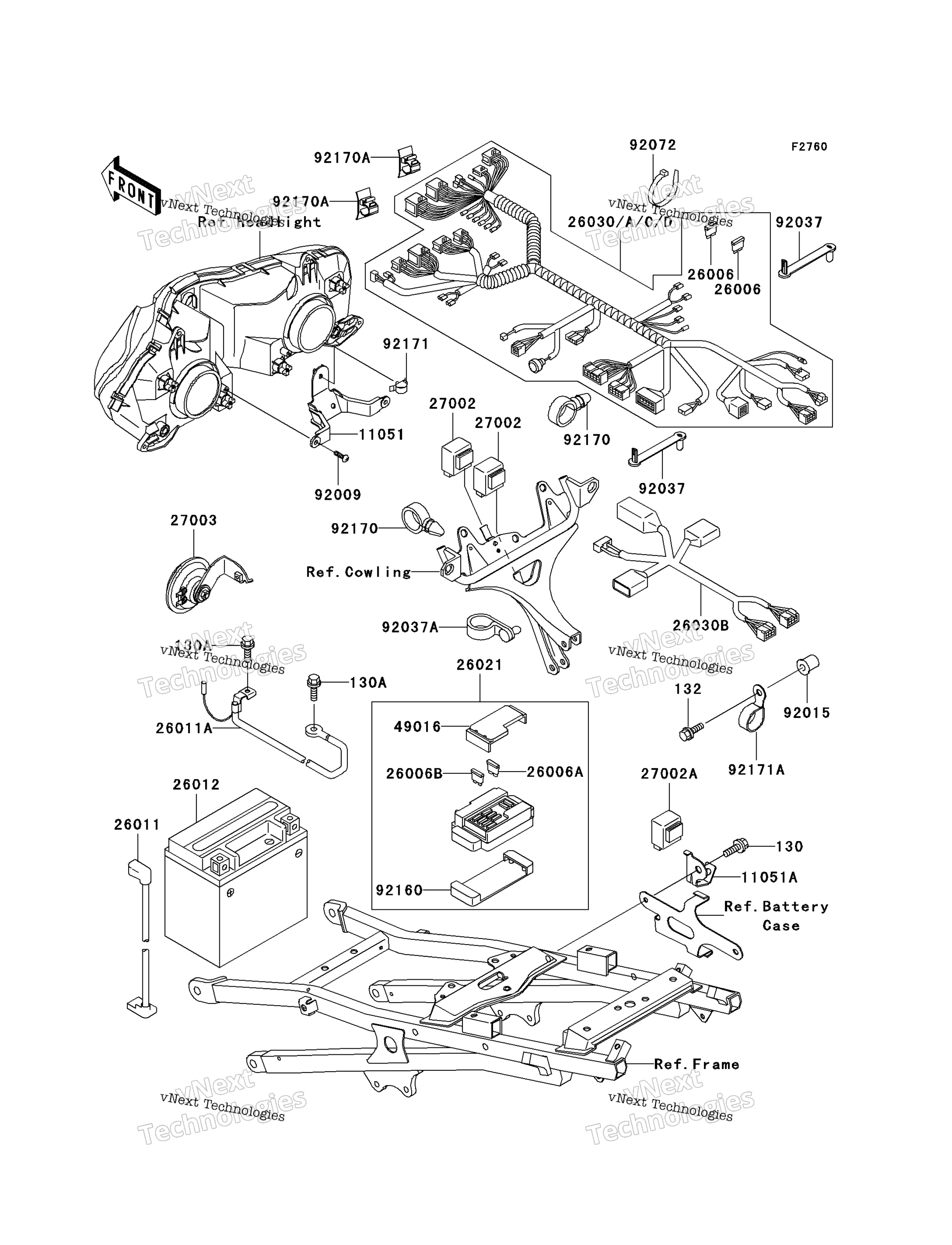 Шасси Electrical Equipment