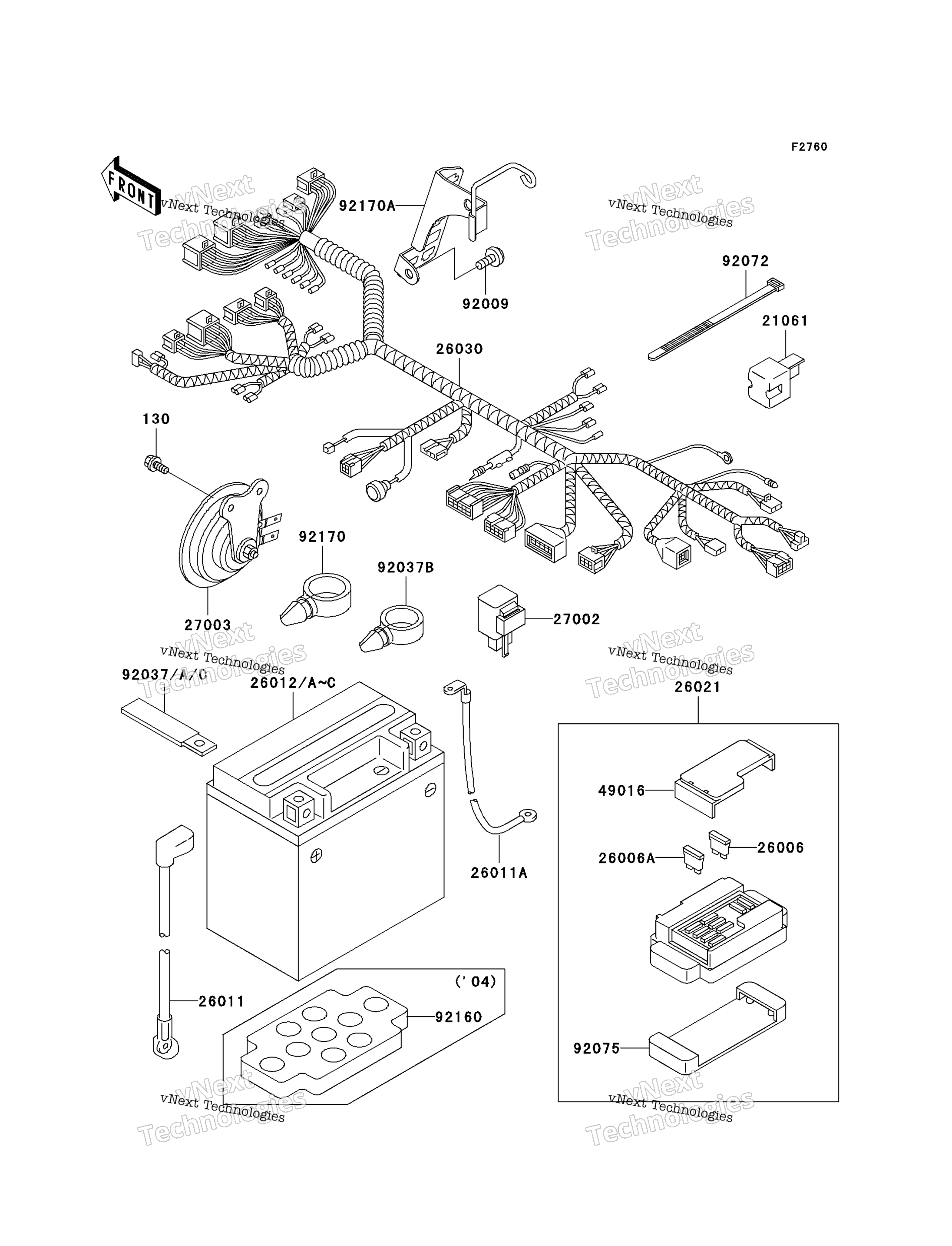 Шасси Electrical Equipment