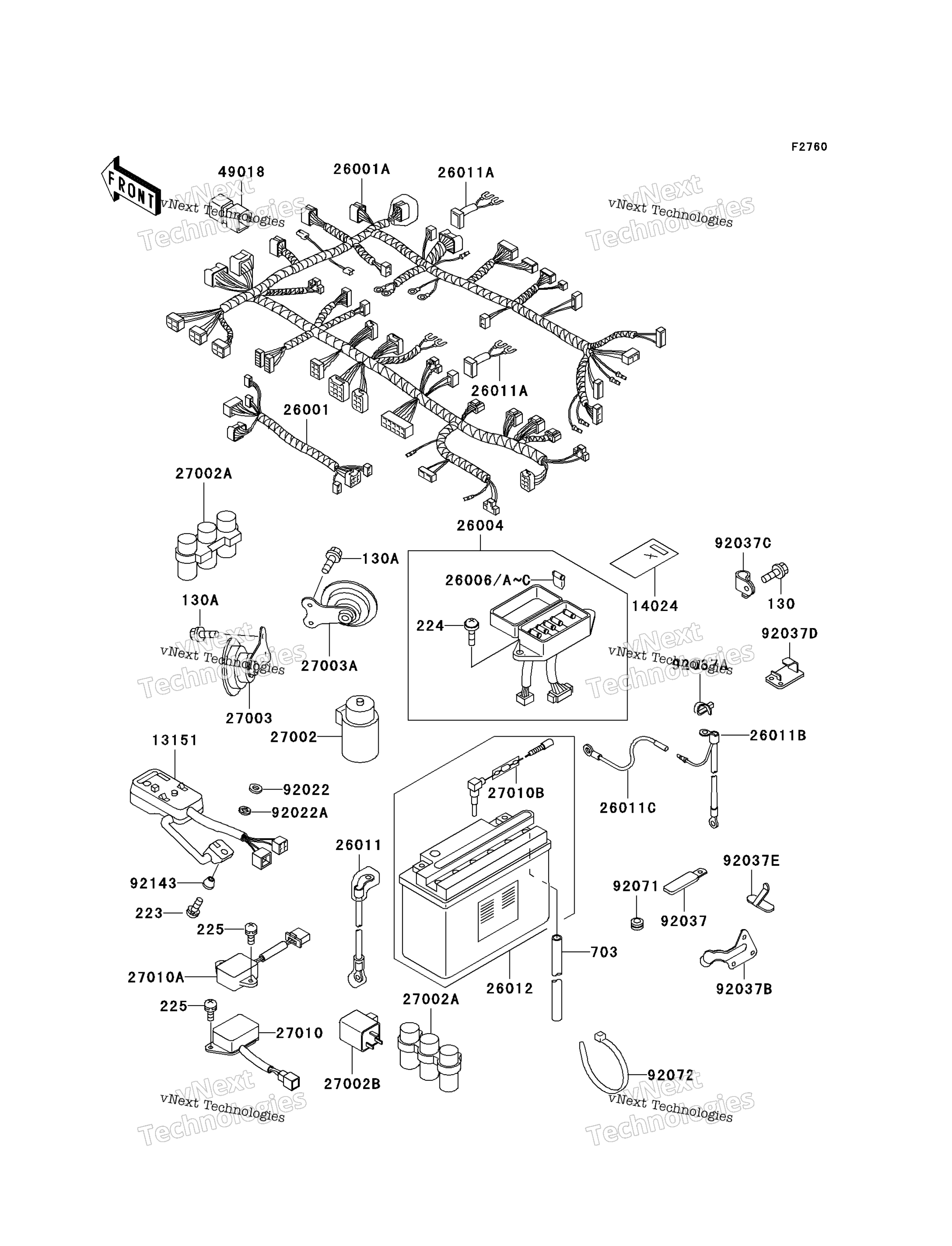 Шасси Electrical Equipment