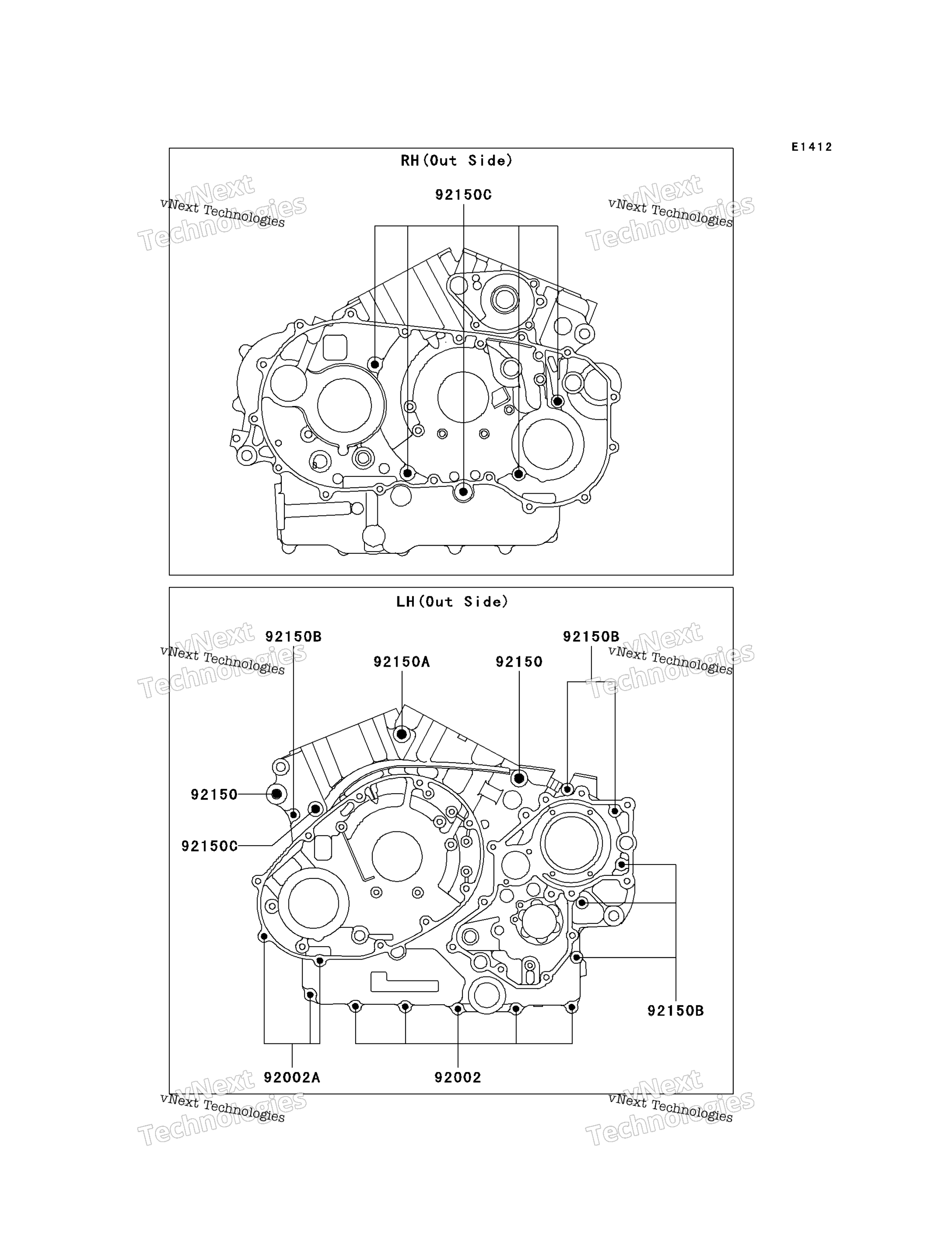 Картер Bolt Pattern