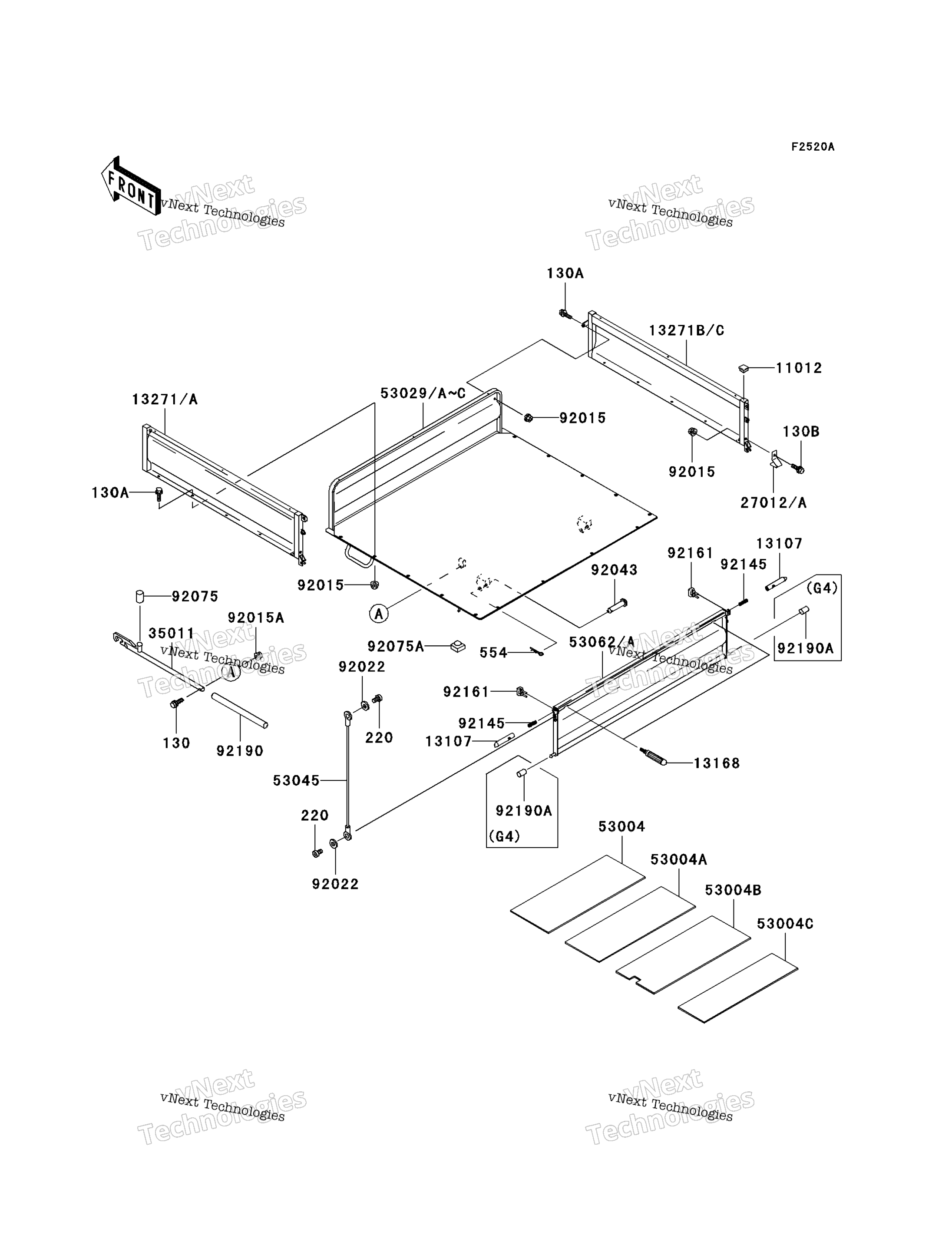 Carrier(S)(Kaf620 G4 / G5)