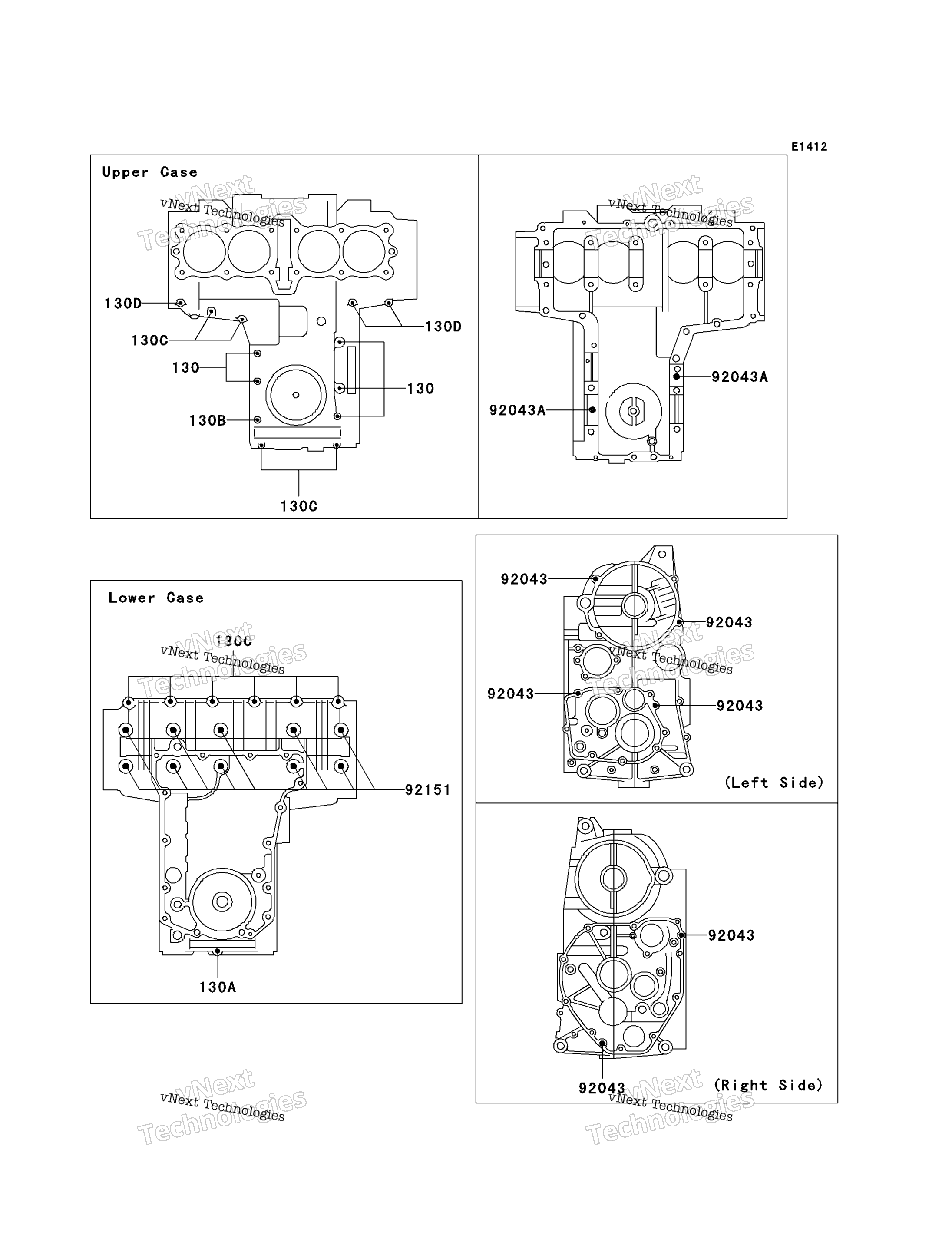 Картер Bolt Pattern