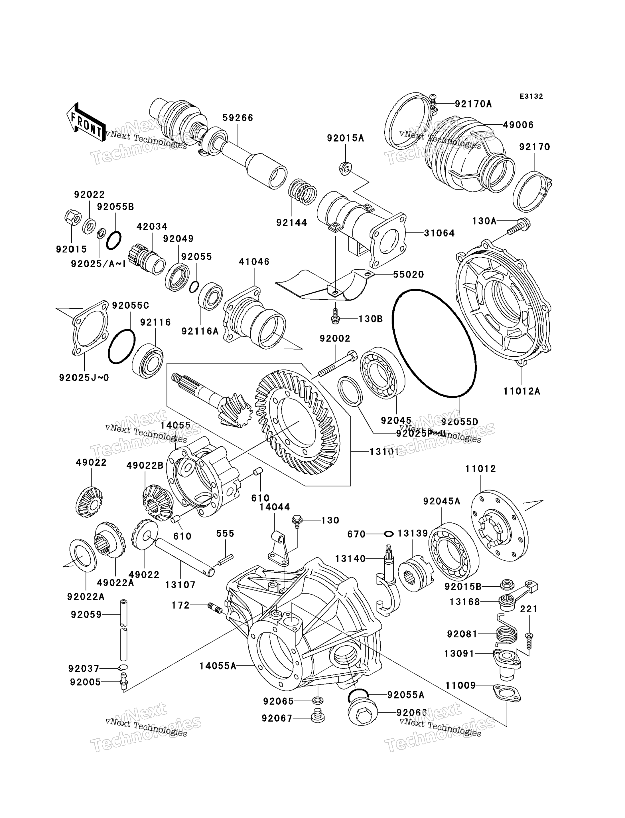 Привод Shaft/Final Gear