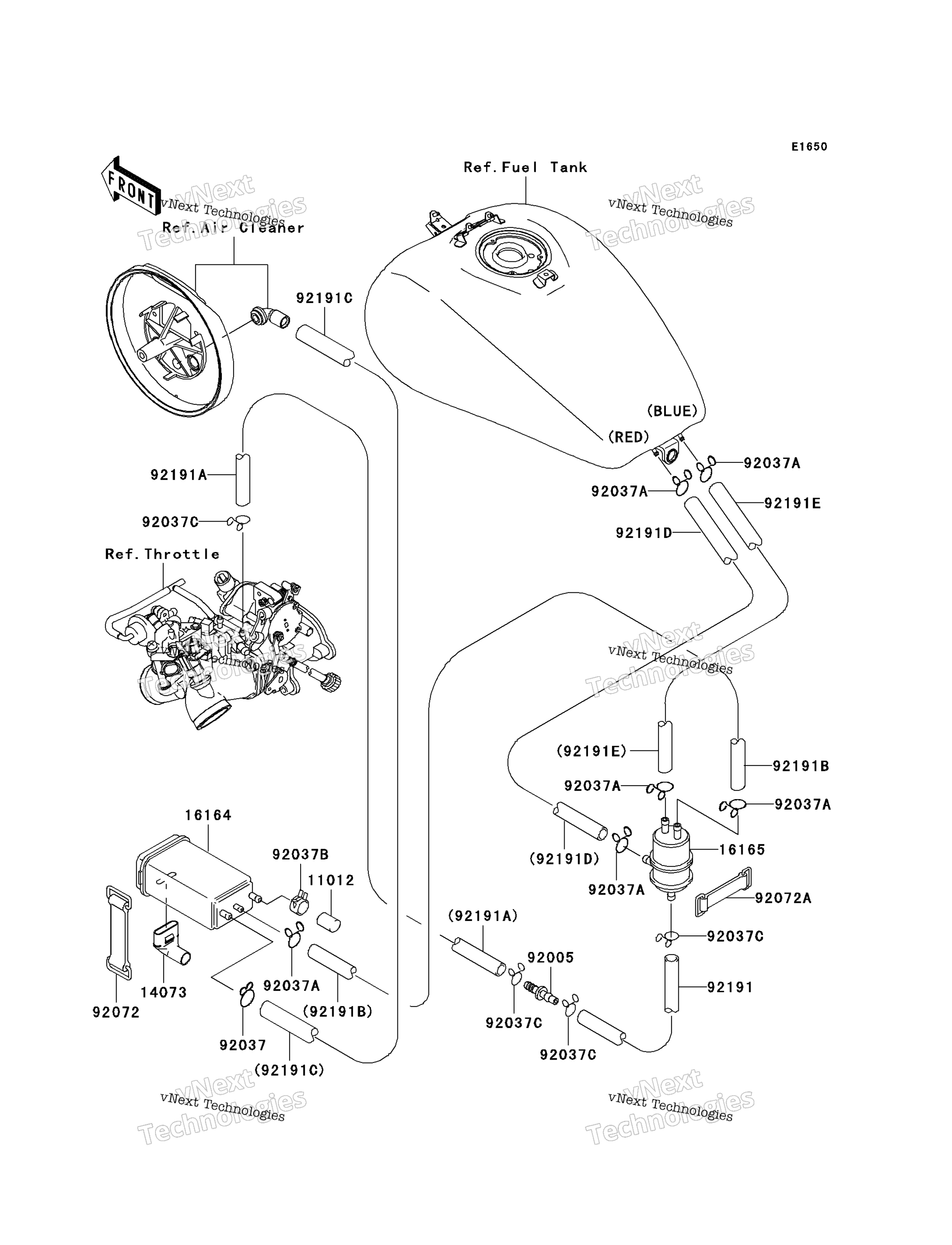топливный Evaporative System (Ca)