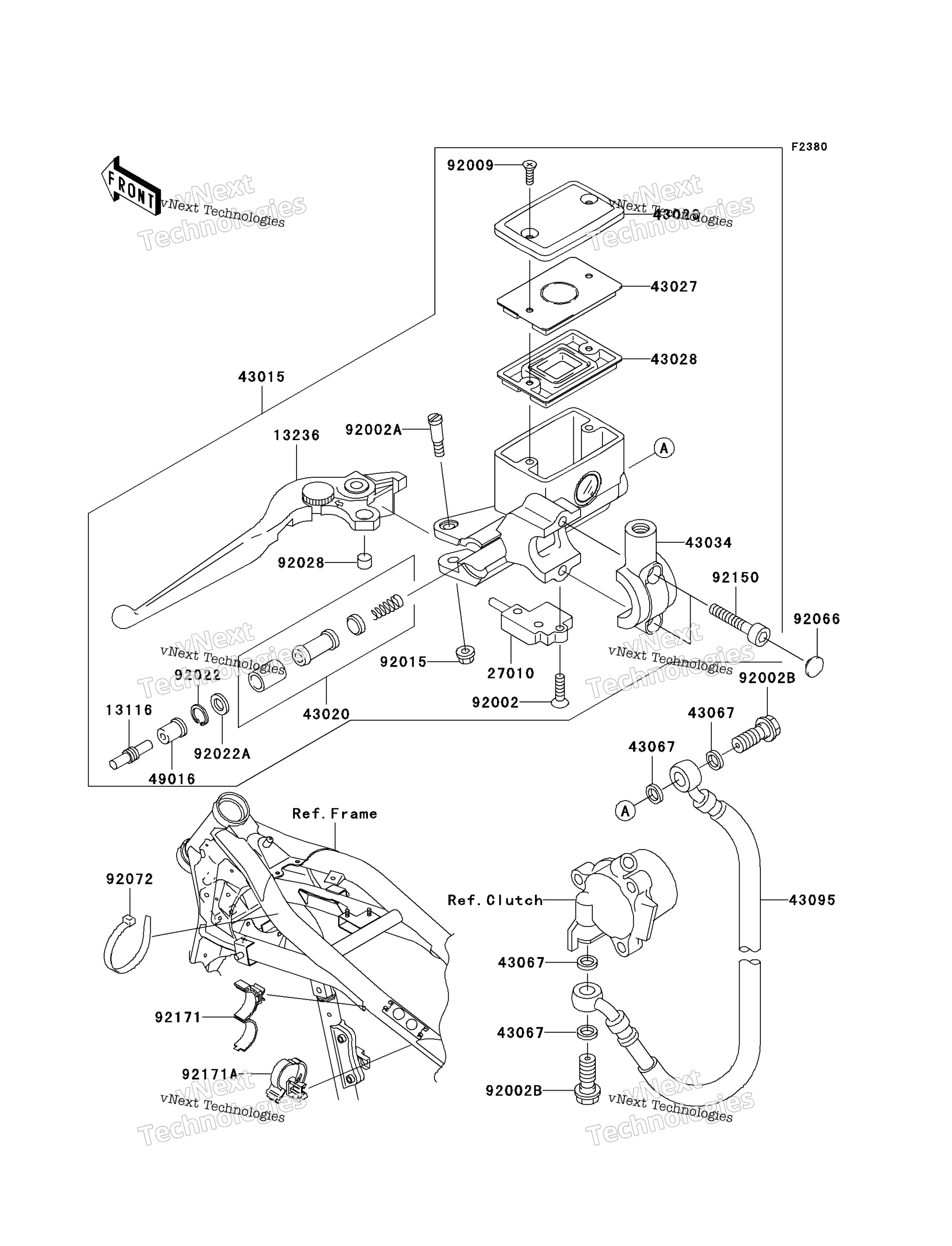 Сцепление MASTER CYLINDER