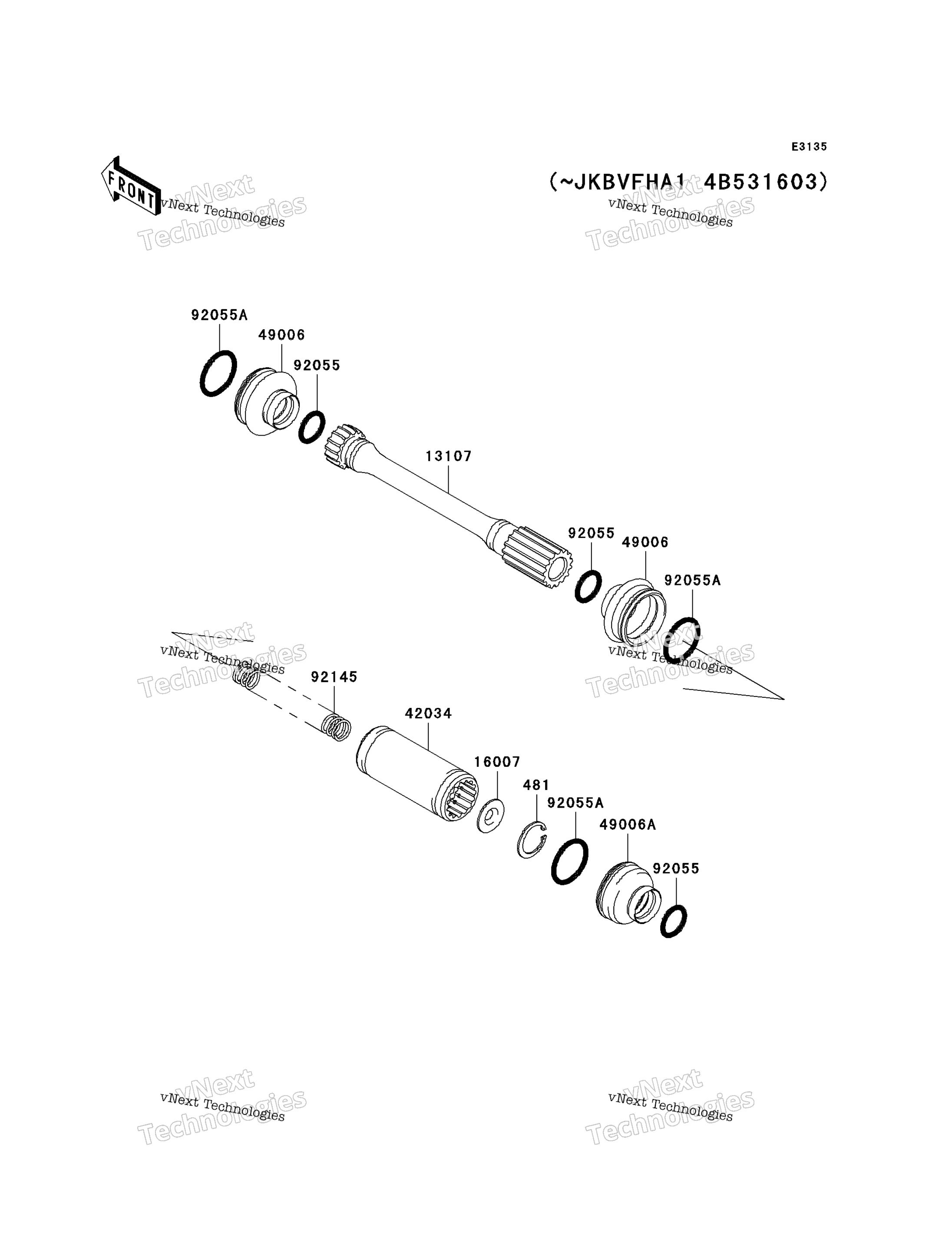 Привод Shaft-Propeller (A1/A2)